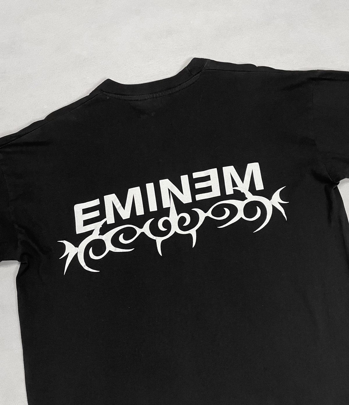 Eminem × Rap Tees × Vintage 💥Black Rare Vintage Eminem Encore 2004 T-shirt Rap Tee Y2k Size US L / EU 52-54 / 3 - 7 Thumbnail