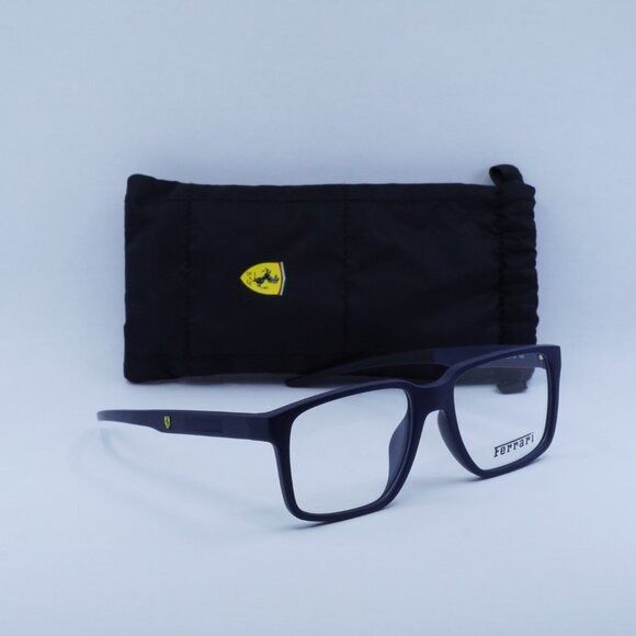 Ferrari 🕶️ New Ferrari Scuderia FZ8013D 509 Eyeglasses - Matte Blue Size ONE SIZE - 1 Thumbnail
