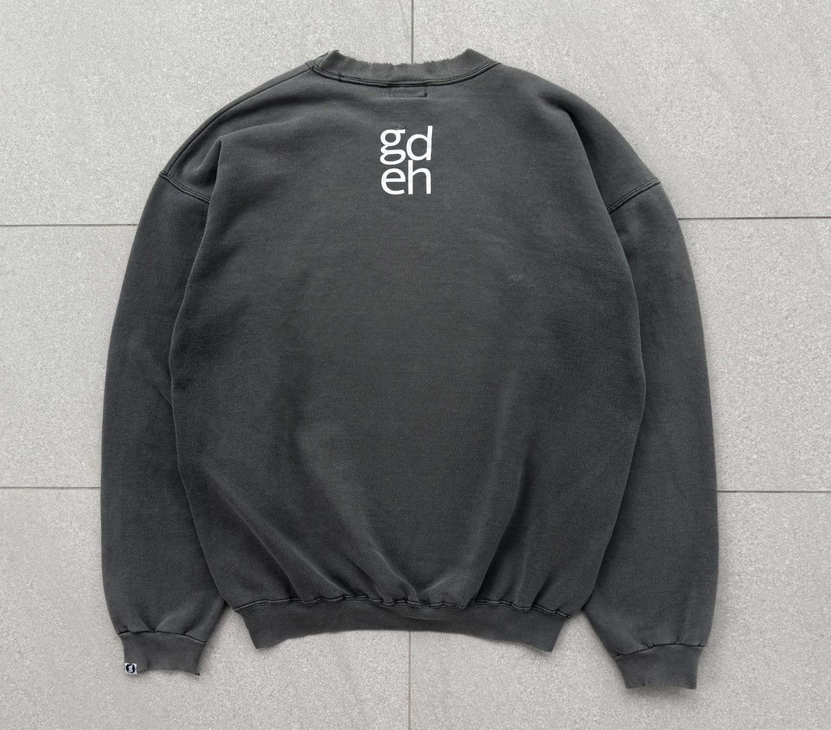 GOODENOUGH Vintage 2002 Goodenough "gdeh" Faded Crewneck Sweatshirt Size US M / EU 48-50 / 2 - 10 Thumbnail
