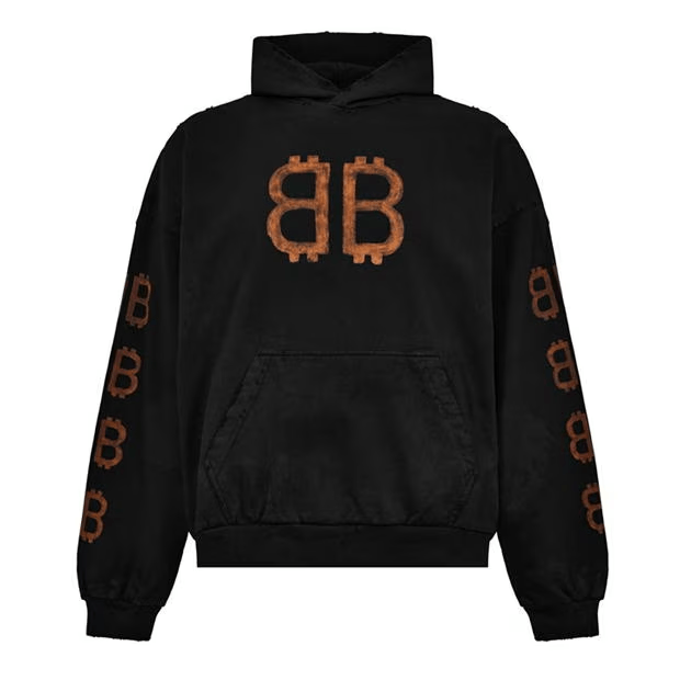 Balenciaga Crypto Hoodie Size US M / EU 48-50 / 2 - 1 Thumbnail