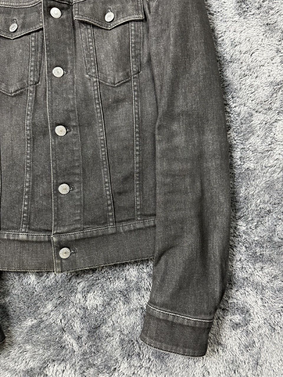 Dior FW17 Black Denim "Hardior" Jacket Size US XS / EU 42 / 0 - 4 Thumbnail