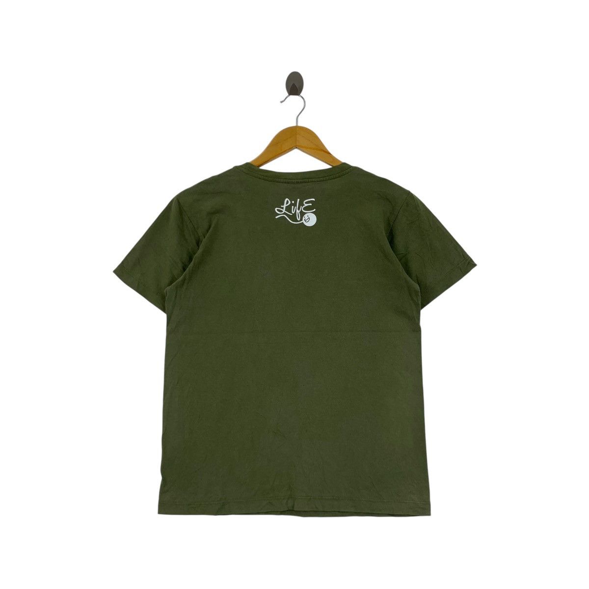 Vintage GOOD LUCKS KAMAKUMA Line Character Cartoon Tee Shirt Size S / US 4 / IT 40 - 4 Thumbnail