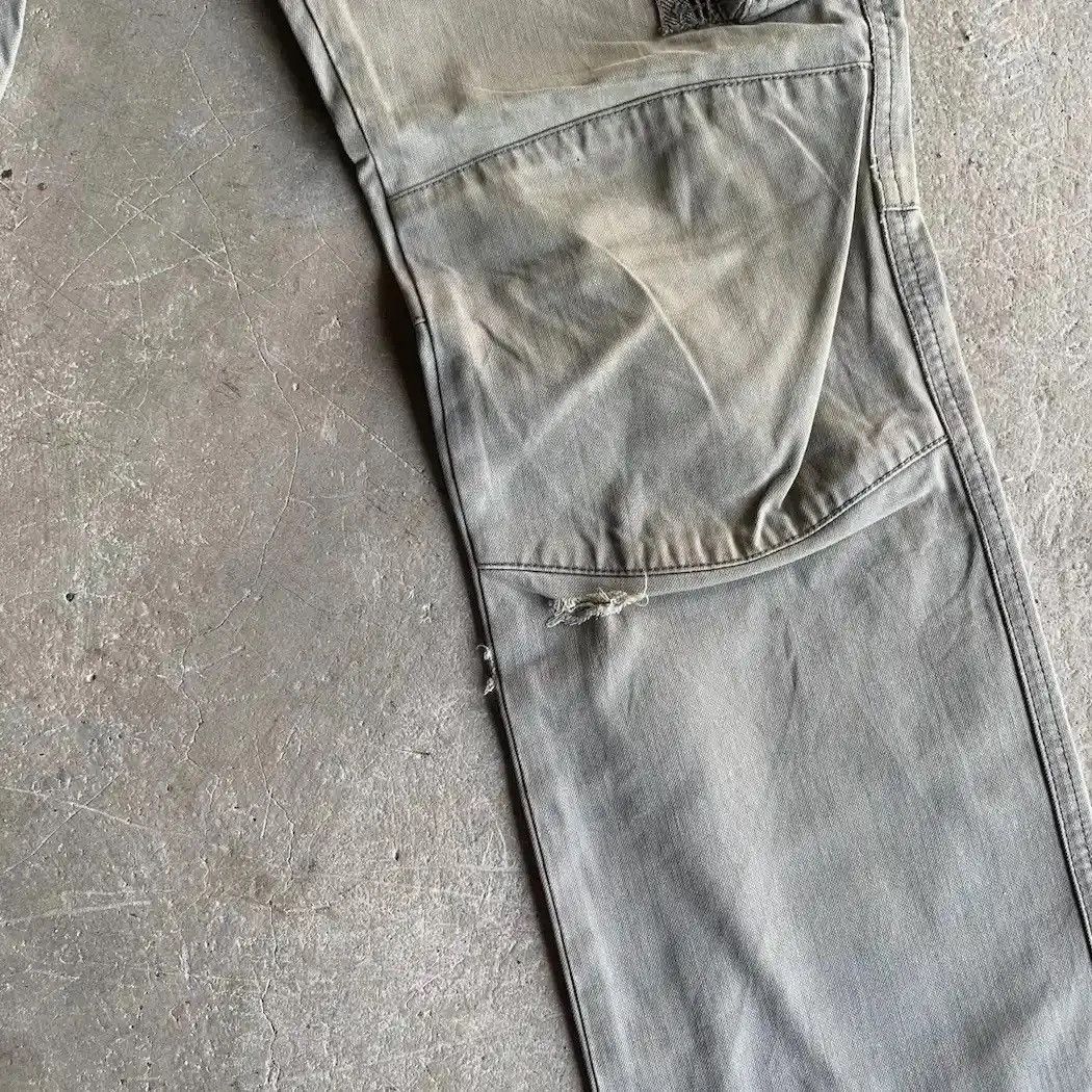 Japanese Brand Disciple Motorcyclist W32 L31 Double Knee Biker Heavy Pants Size US 32 / EU 48 - 5 Thumbnail