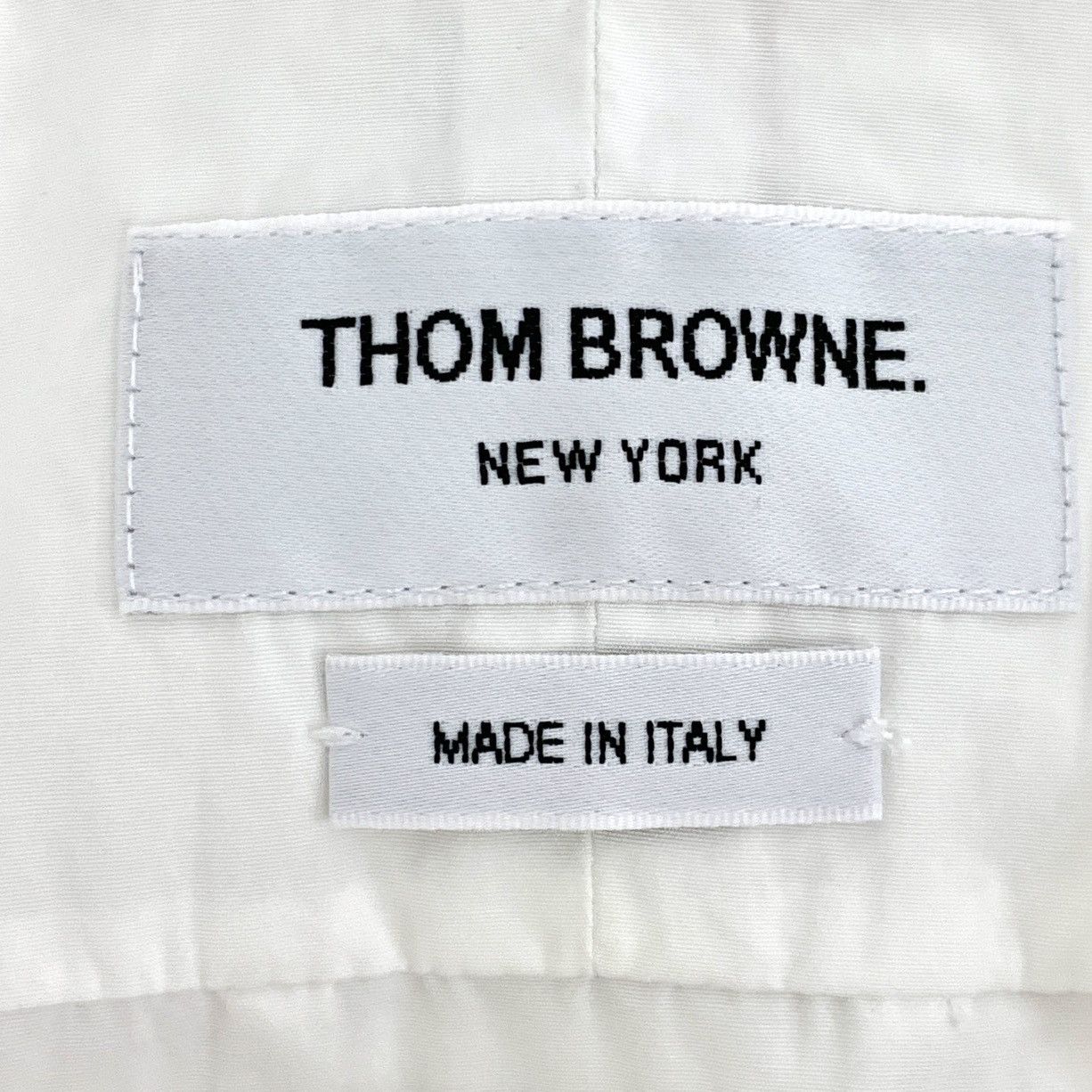 Thom Browne Thom Browne White Cotton Long Sleeve Shirt K26WX Size US XXS / EU 40 - 6 Thumbnail