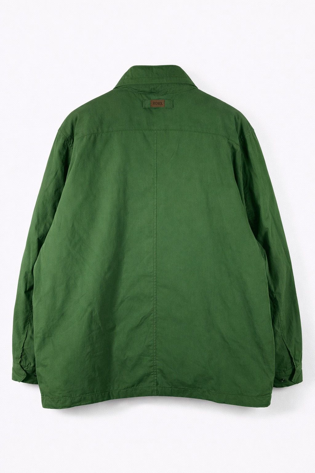 Japanese Brand Vintage VAN JAC Green Plaid Lined Field Jacket Size US XL / EU 56 / 4 - 2 Thumbnail