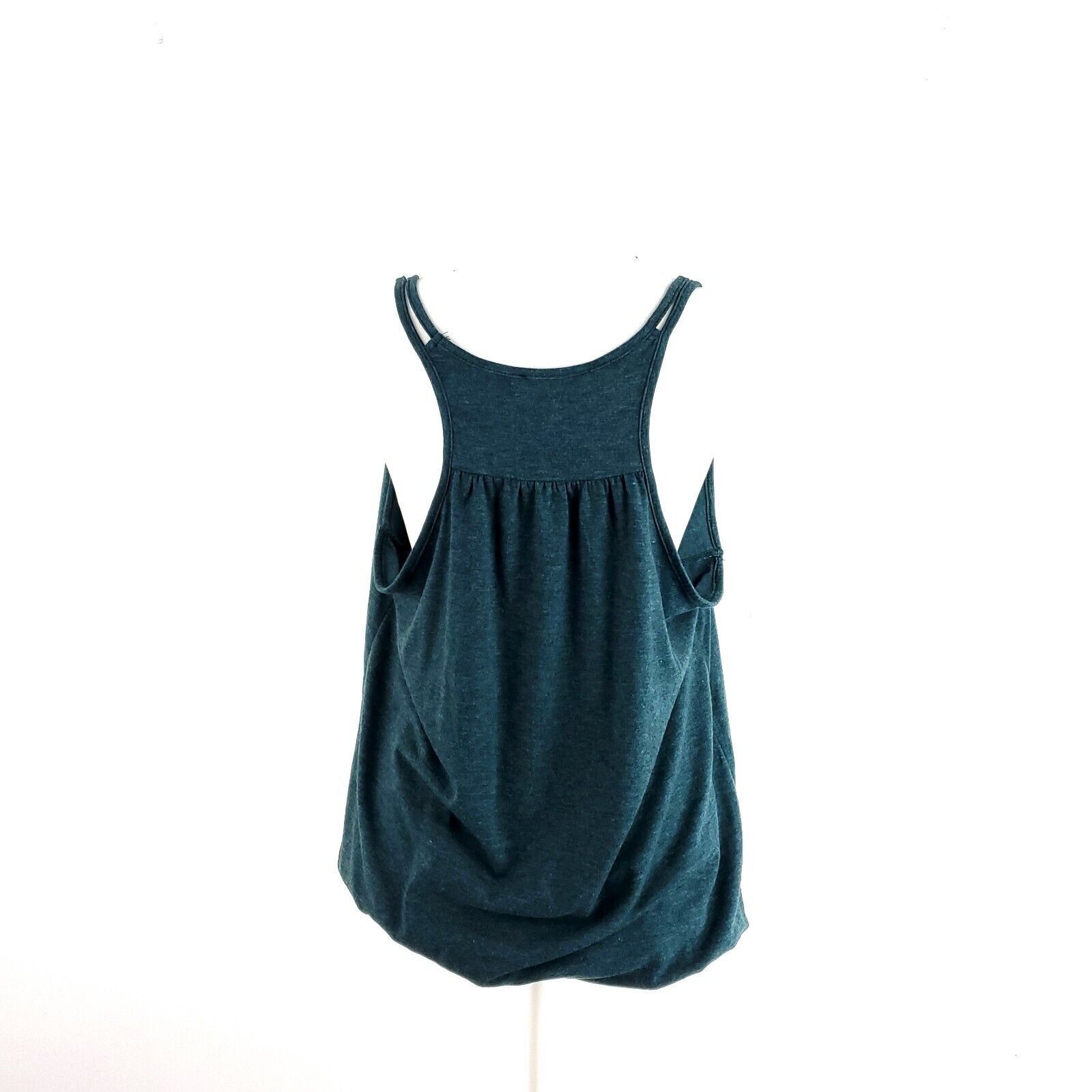 Designer Hibelle Large Green Tank Top Round Neck Size L / US 10 / IT 46 - 4 Thumbnail