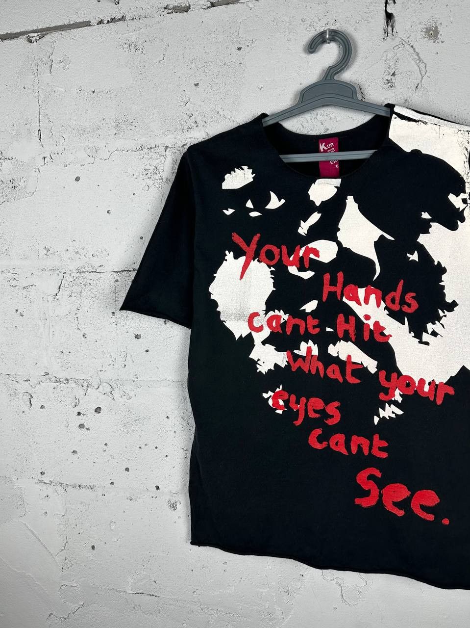 Vintage Vintage Hysteric Style Y2K Black Face T shirt Opium Size US M / EU 48-50 / 2 - 2 Thumbnail