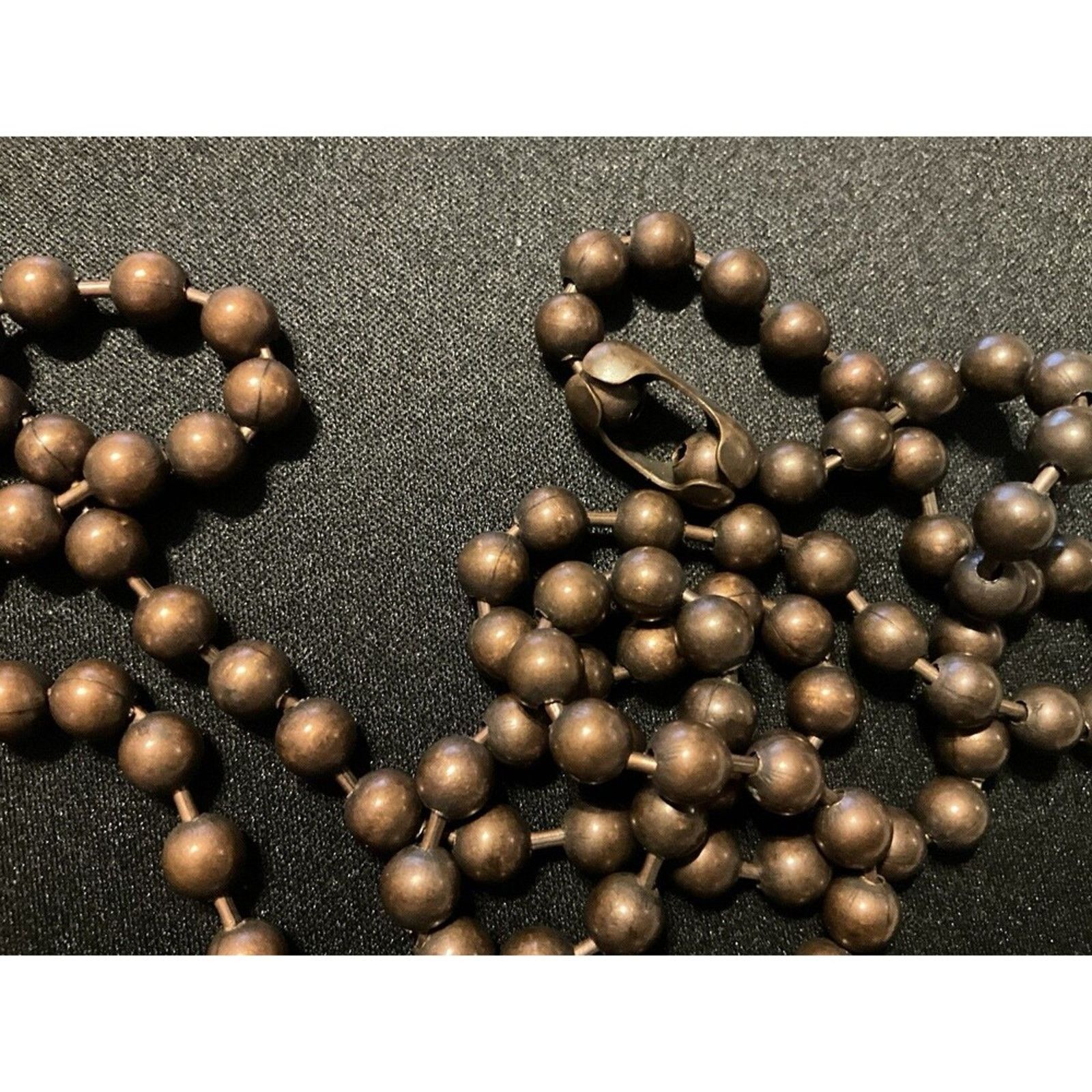 Other Brass & Metal Flower 34in Chain Necklace w/ Faux Pearls Size ONE SIZE - 4 Thumbnail