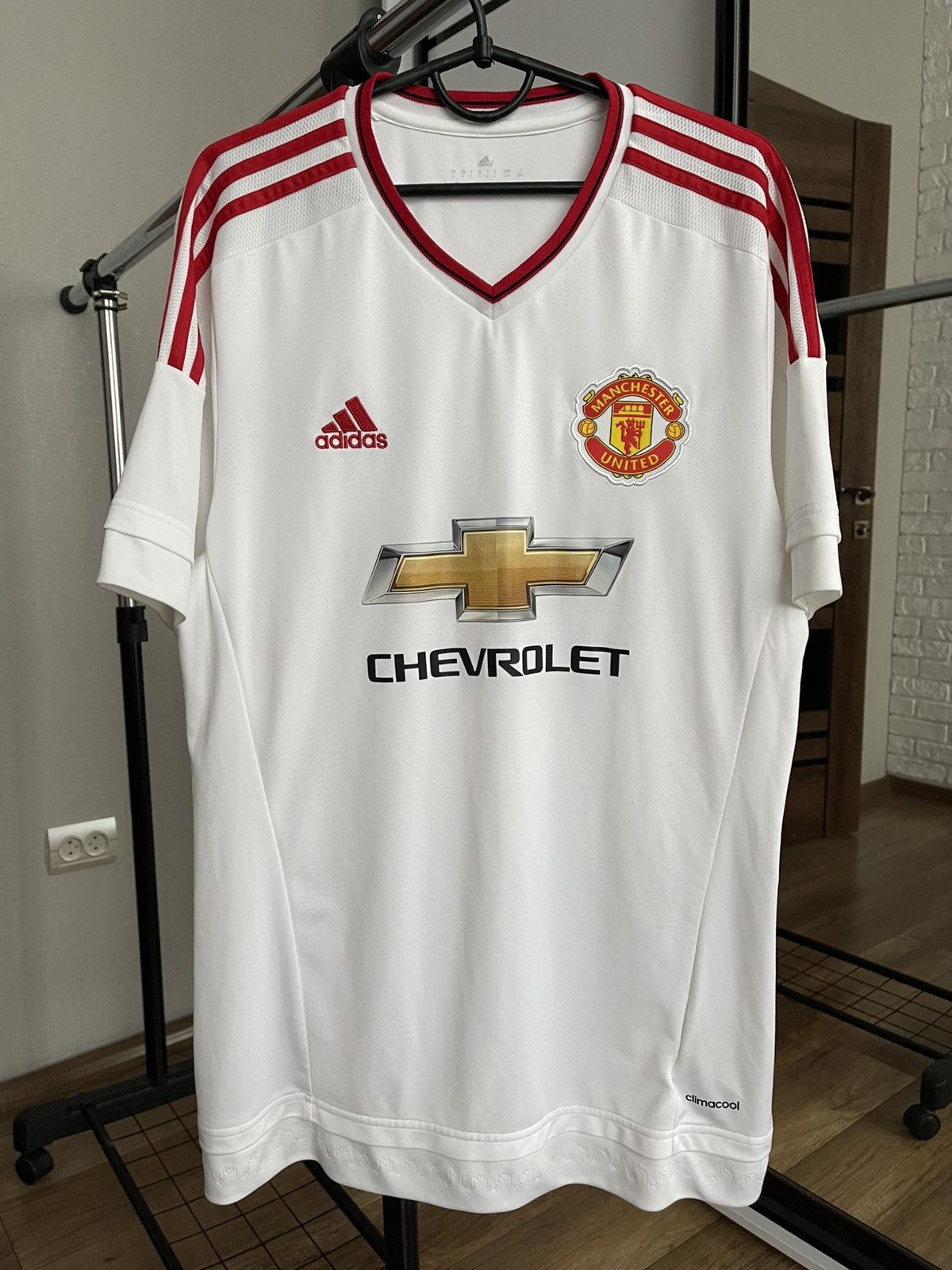 Adidas 2015/2016 Adidas Manchester United Soccer Jersey Kit Shirt Size US L / EU 52-54 / 3 - 3 Thumbnail