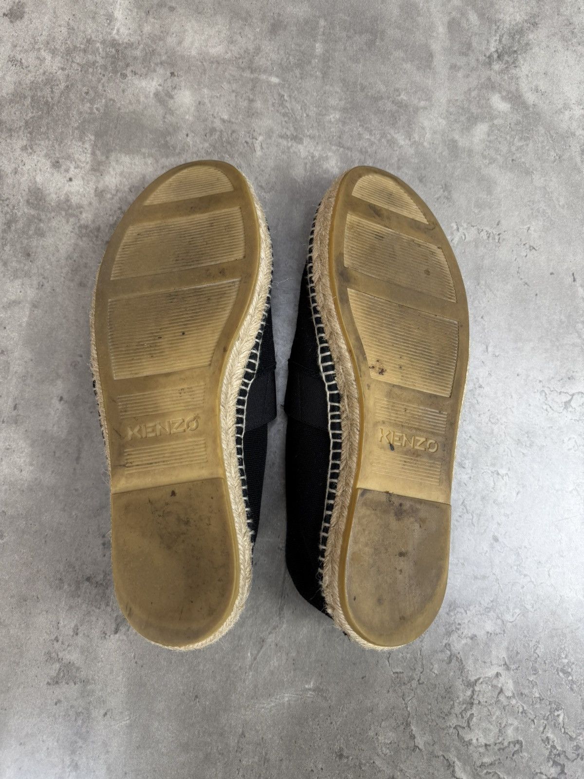 Kenzo Kenzo Black Logo Printed Espadrilles Size 42 Size US 8 / EU 41 - 12 Thumbnail