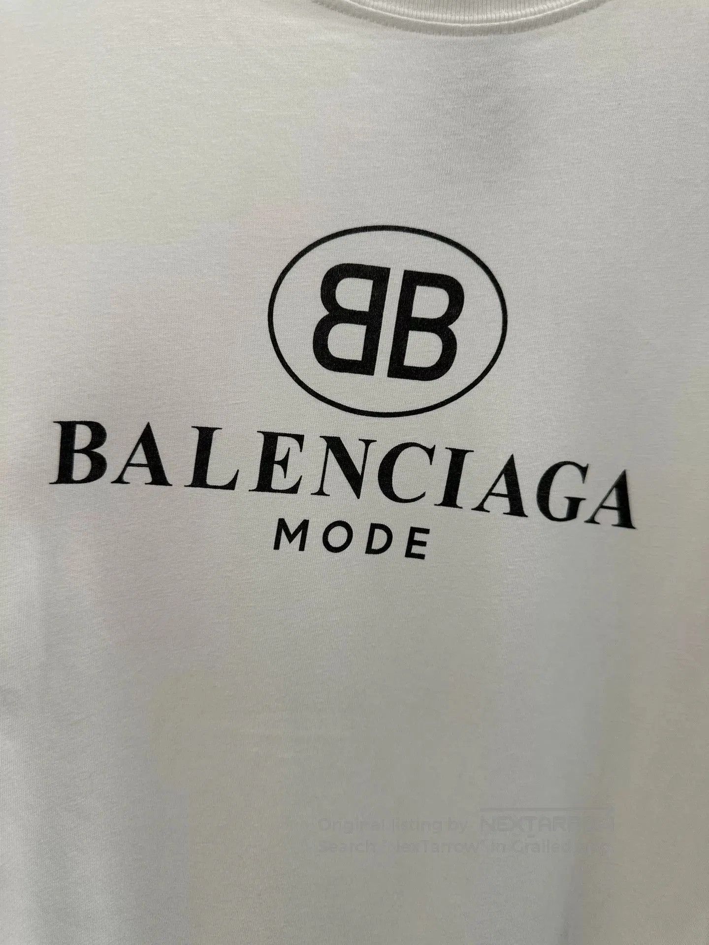 Balenciaga Balenciaga Double B Logo White Oversized Tee XS. Size XS / US 0-2 / IT 36-38 - 4 Thumbnail