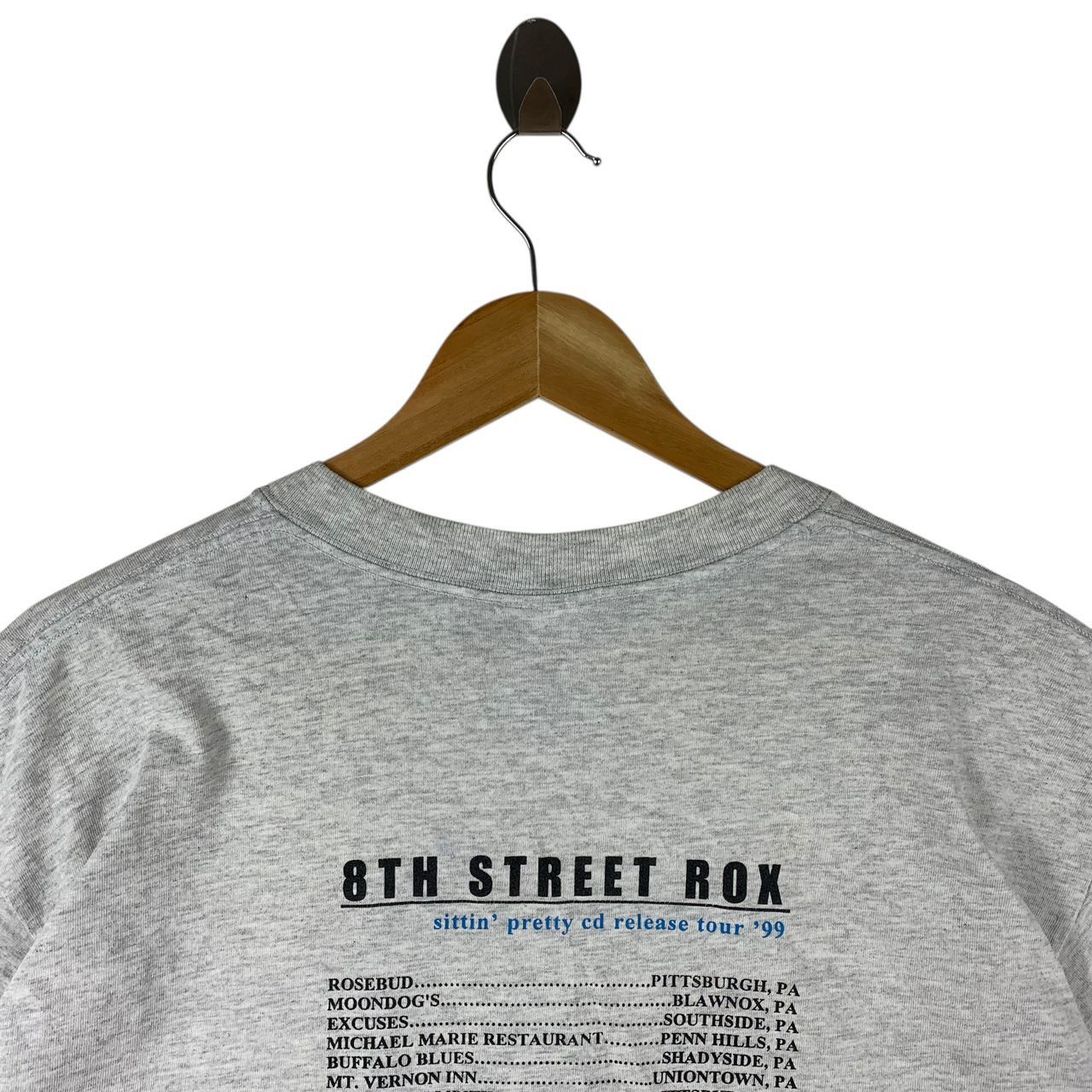 Band Tees × Gildan × Vintage Vintage 8th STREET ROX American Musical group tour tees Size US L / EU 52-54 / 3 - 10 Thumbnail