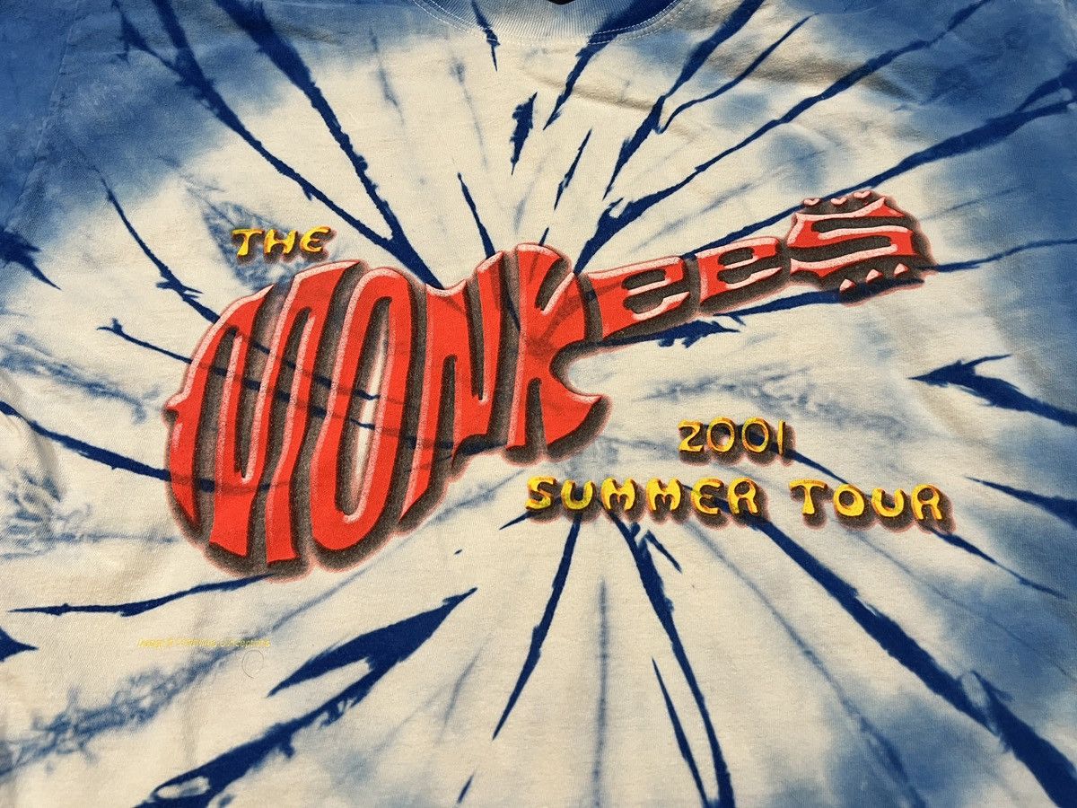 Band Tees 2001 The Monkees Summer Tour Concert Vintage T Shirt Size US L / EU 52-54 / 3 - 2 Thumbnail