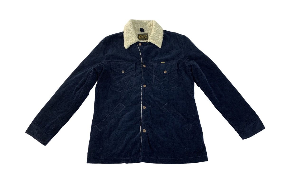 Wrangler Vintage Wrange Coat Shearling Corduroy Sherpa Jacket Size US L / EU 52-54 / 3 - 1 Thumbnail