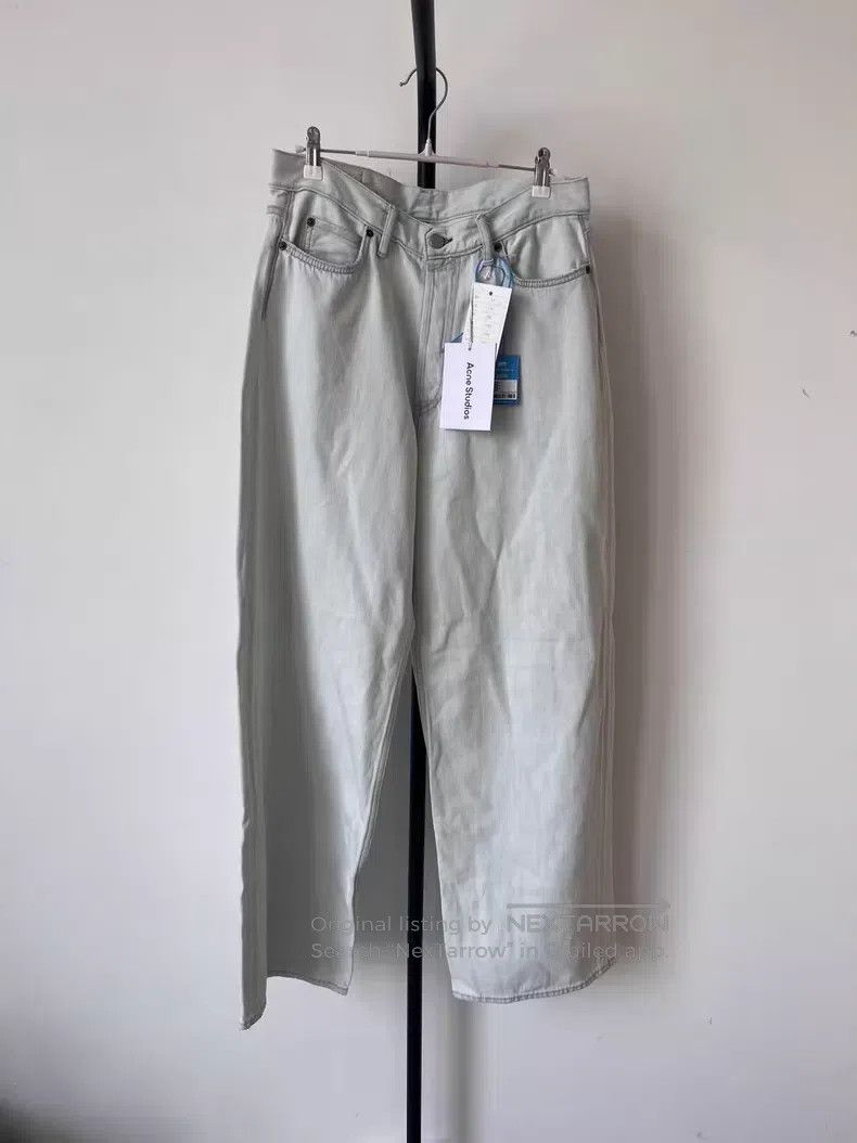 Acne Studios Acne Studios Light wash straight-leg denim trousers Size US 30 / EU 46 - 1 Thumbnail