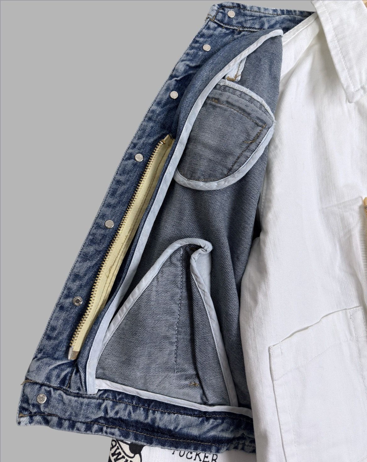 Dsquared2 SS 2005 Dsquared2 3 in 1 Tattoo Denim Jacket. Size US M / EU 48-50 / 2 - 21 Thumbnail