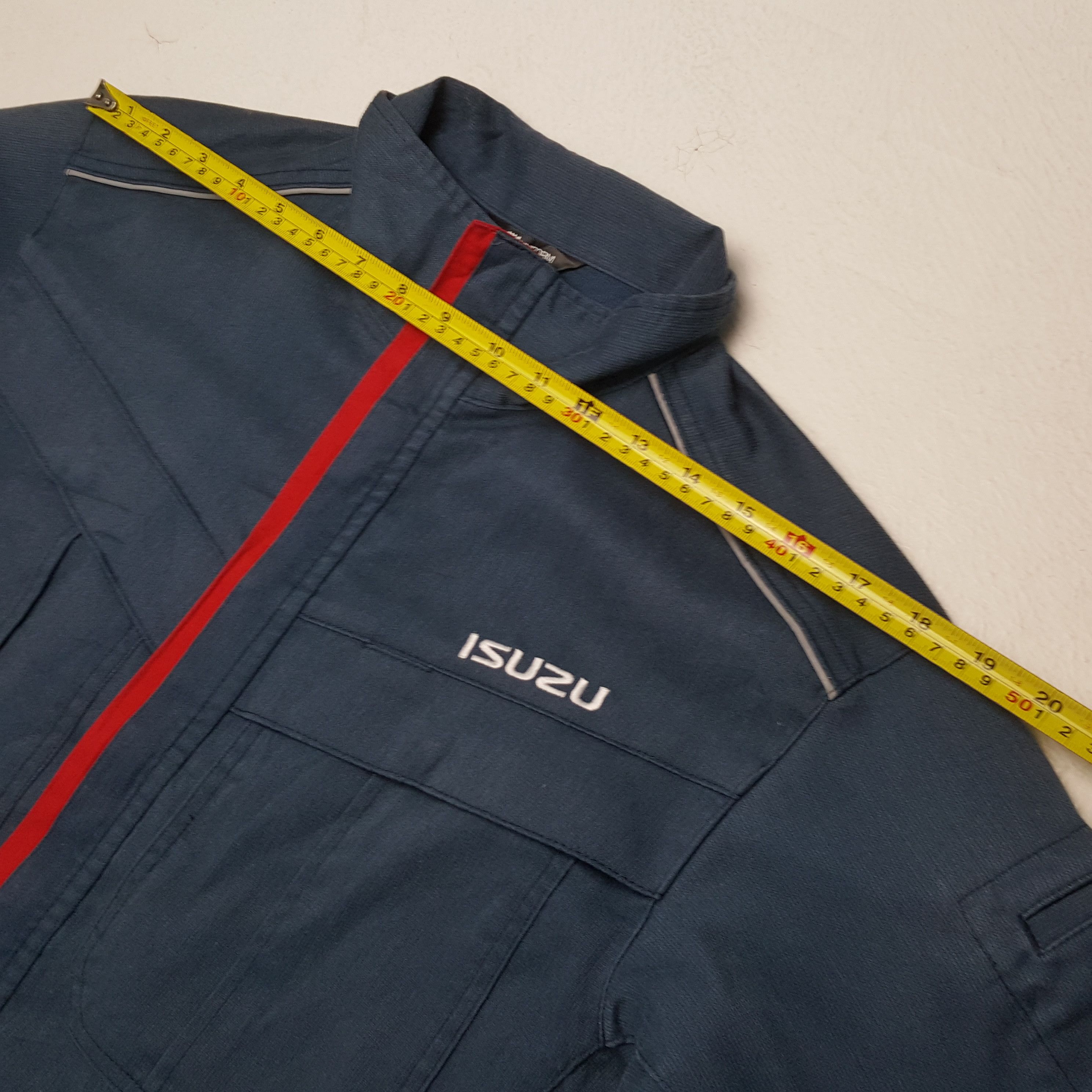 Japanese Brand × Vintage Vintage ISUZU Japanese Vehicles Motorsports Company Jacket Size US M / EU 48-50 / 2 - 4 Thumbnail