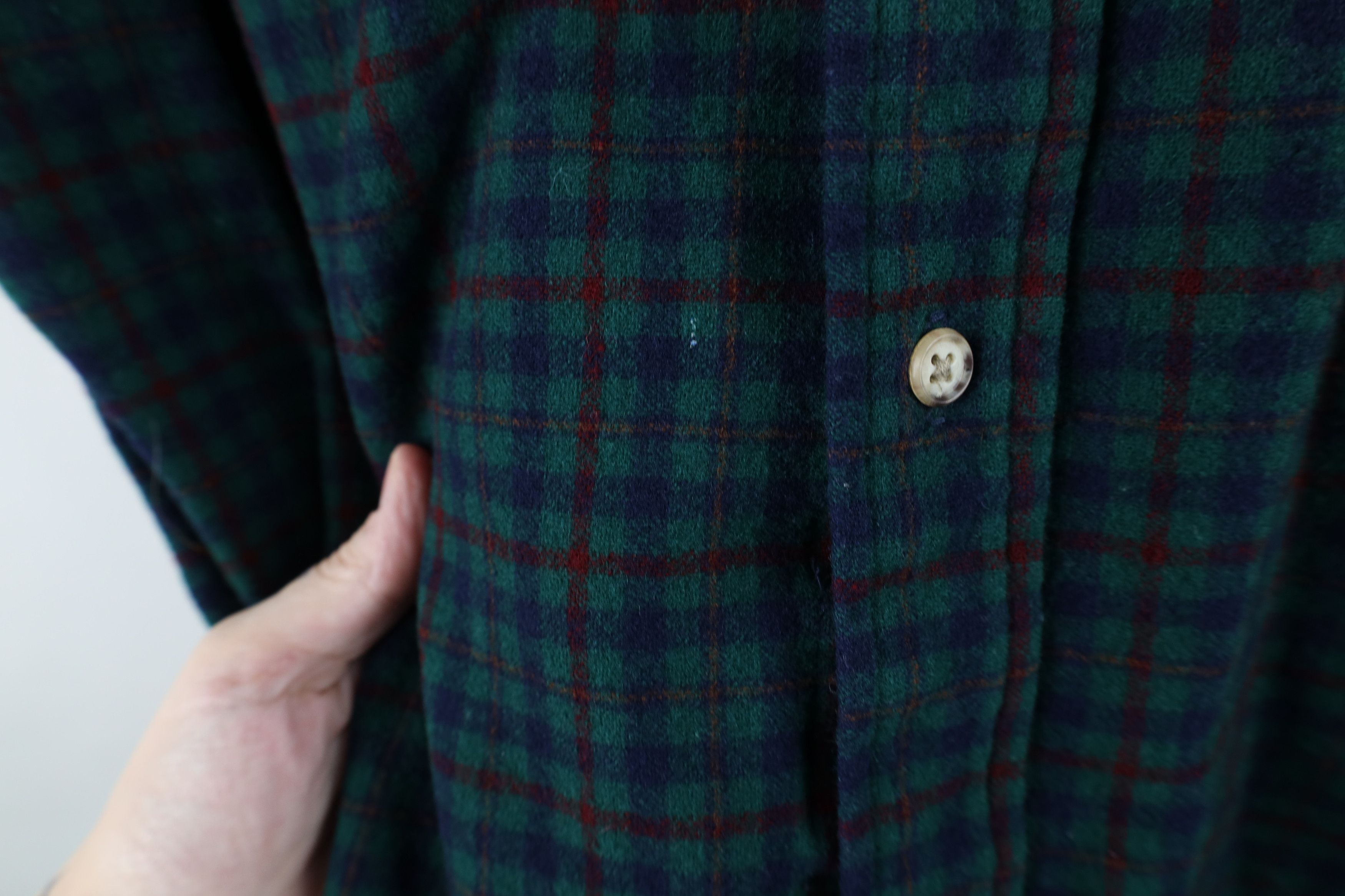 Pendleton Vintage 90s Pendleton Virgin Collared Button Shirt Plaid USA Size US L / EU 52-54 / 3 - 6 Thumbnail