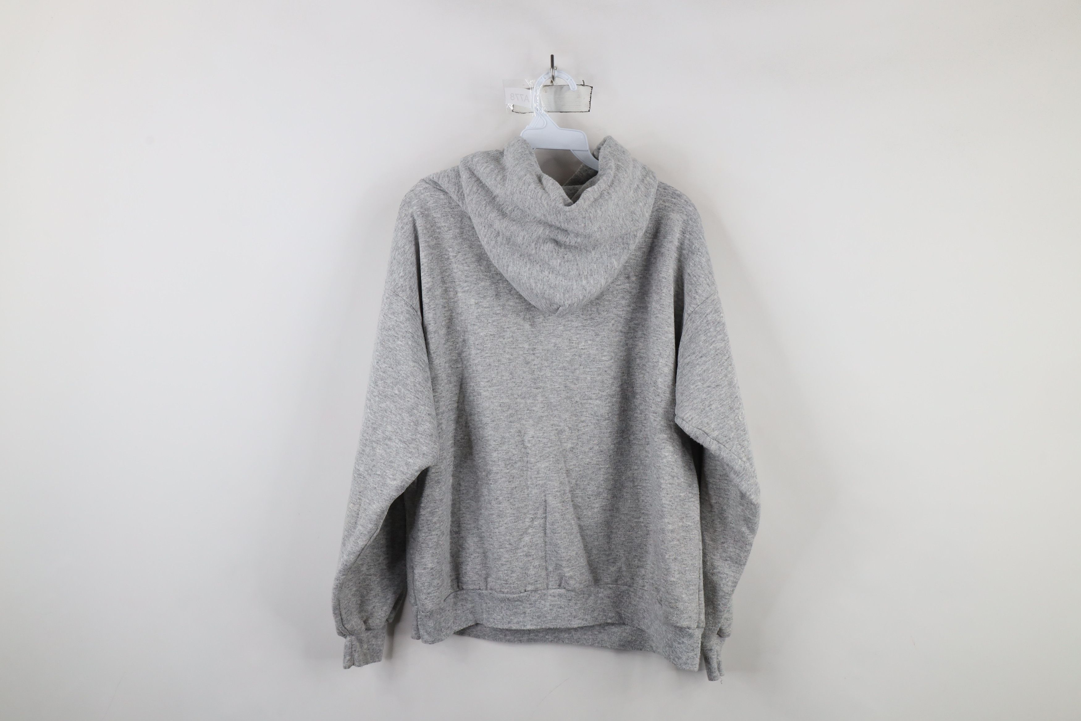 Vintage Vintage 70s 80s Streetwear Hoodie Sweatshirt Gray USA Size US L / EU 52-54 / 3 - 11 Thumbnail