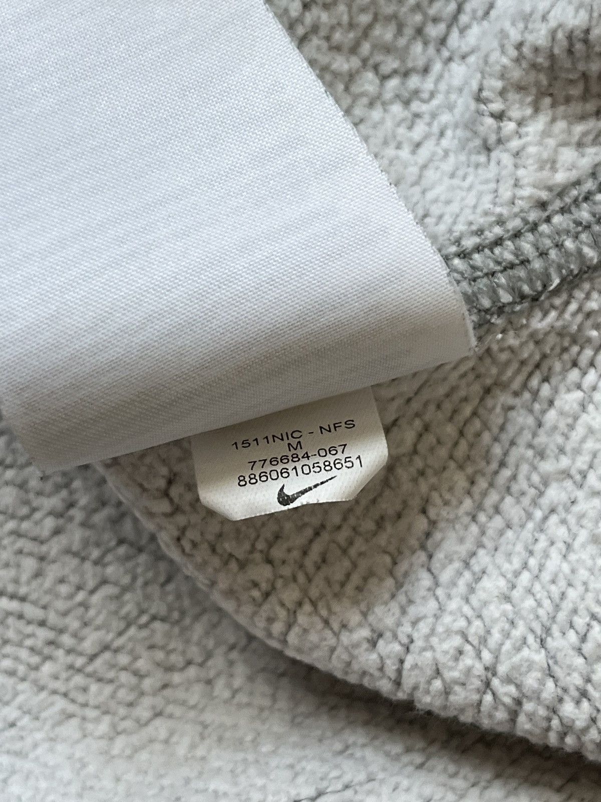 Nike × Vintage Hoodie Nike Vintage Central Logo Style 90s Y2K Drip Size US M / EU 48-50 / 2 - 5 Thumbnail