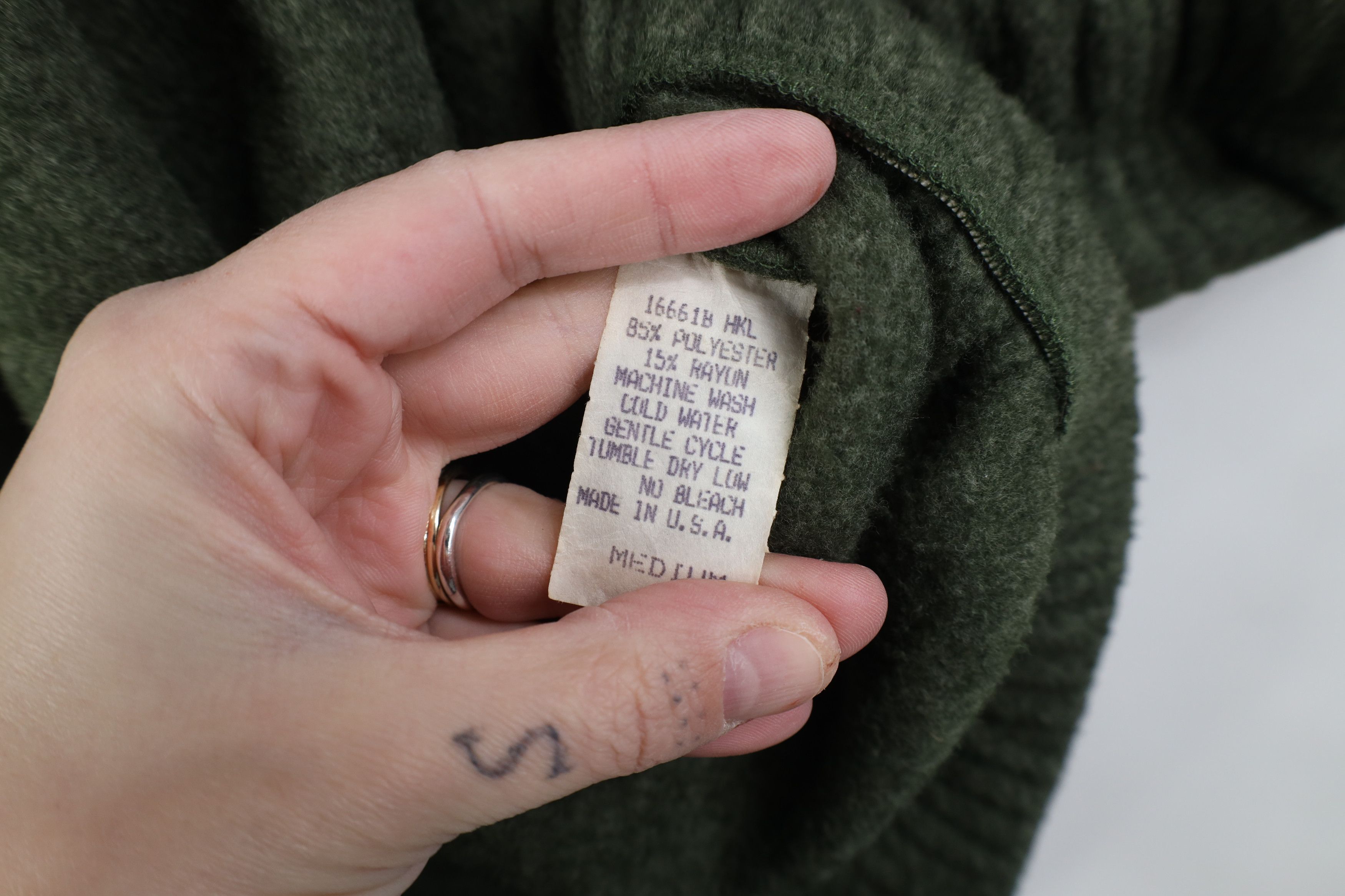 Vintage Vintage 90s Washington New Hampshire Fleece Vest Jacket USA Size US M / EU 48-50 / 2 - 9 Thumbnail