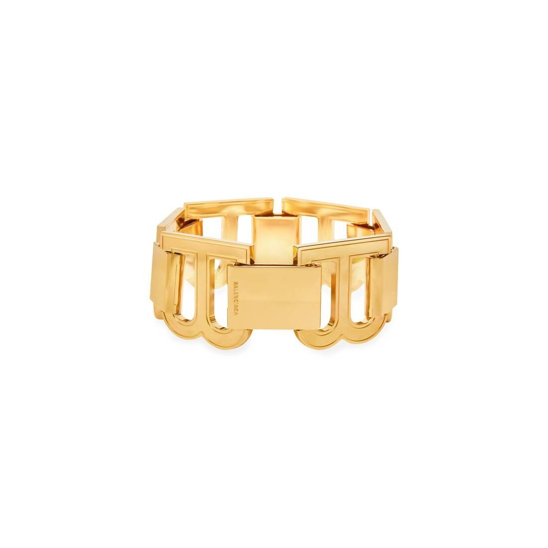 Balenciaga o1mt1gz0525 Size: OS / Hourglass XL Choker in Gold Size ONE SIZE - 2 Thumbnail