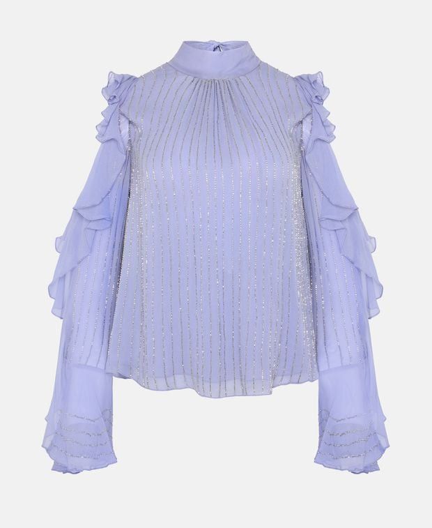 Temperley London Elegant shirt blouse Size XS / US 0-2 / IT 36-38 - 1 Thumbnail