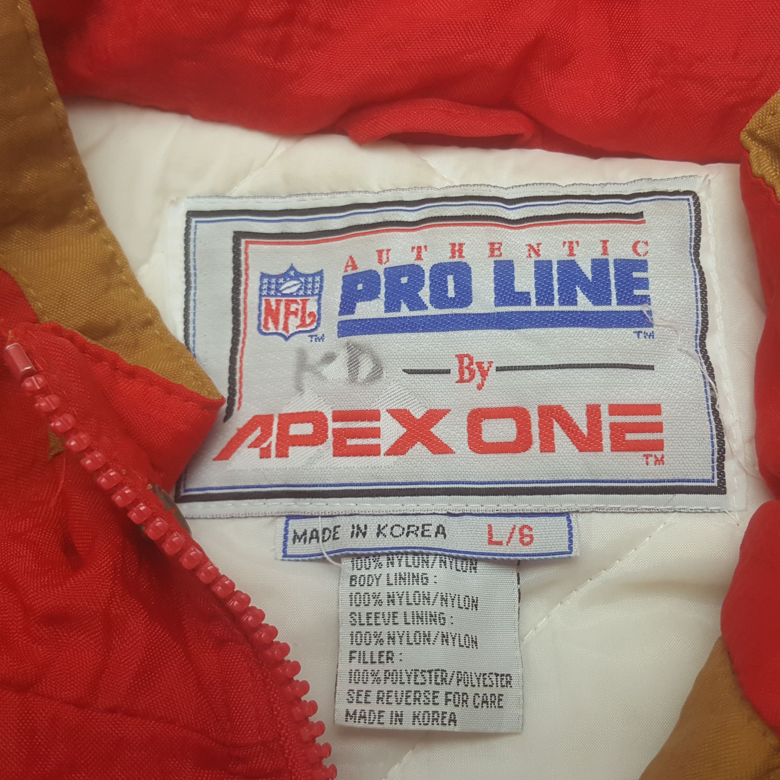 NFL × Vintage Vintage San Francisco 49ers American Football NFL Jacket Size US XXL / EU 58 / 5 - 6 Thumbnail
