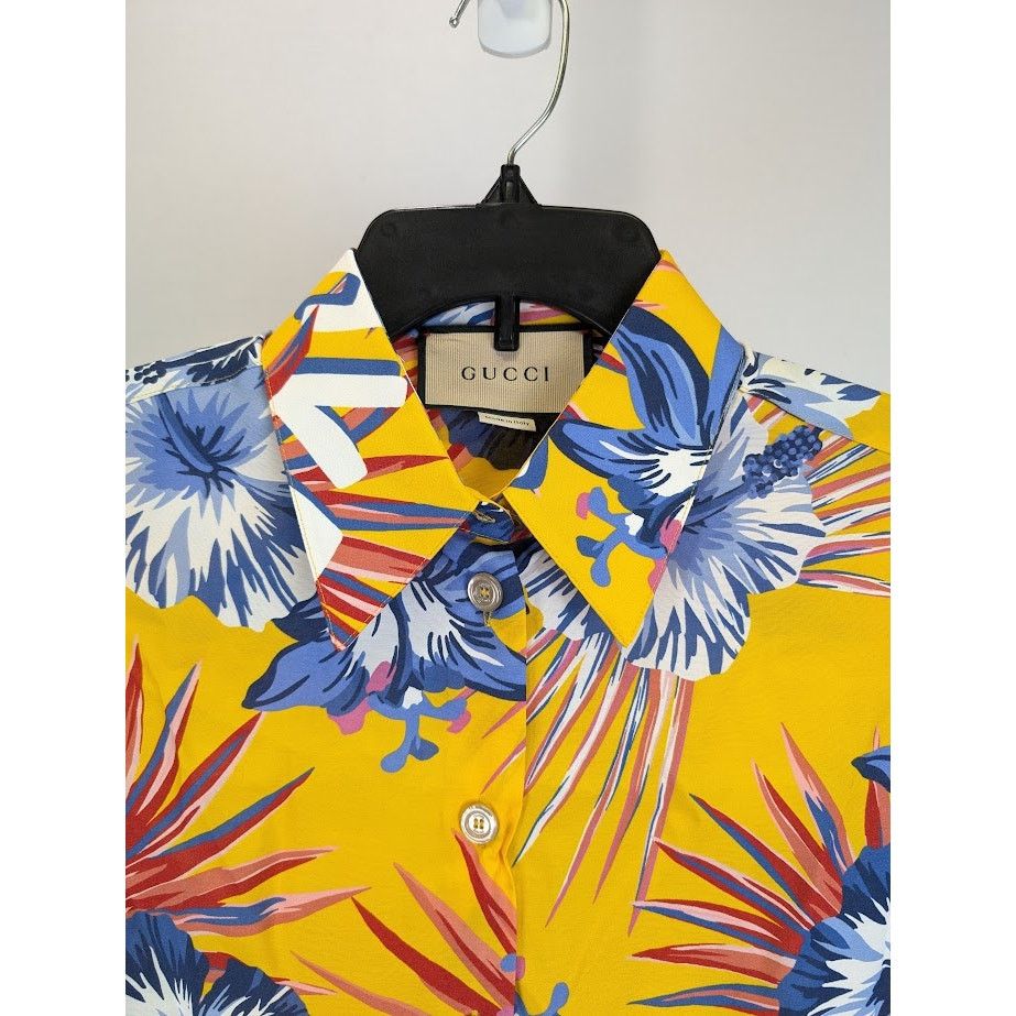 Gucci o1rshd1 Shirt in Multicolor Size US L / EU 52-54 / 3 - 4 Thumbnail