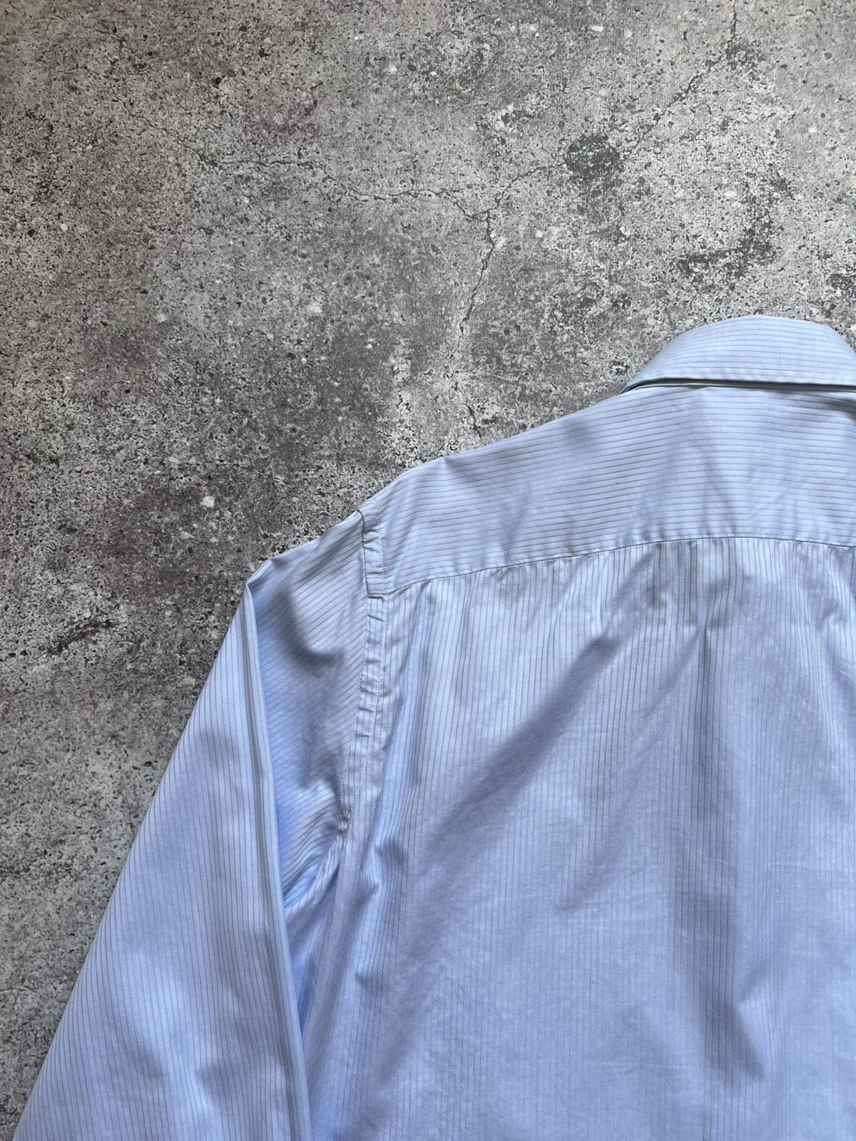 Ermenegildo Zegna Ermenegildo Zegna Classic Cotton Shirt Button Up Slim Fit Size US L / EU 52-54 / 3 - 16 Thumbnail
