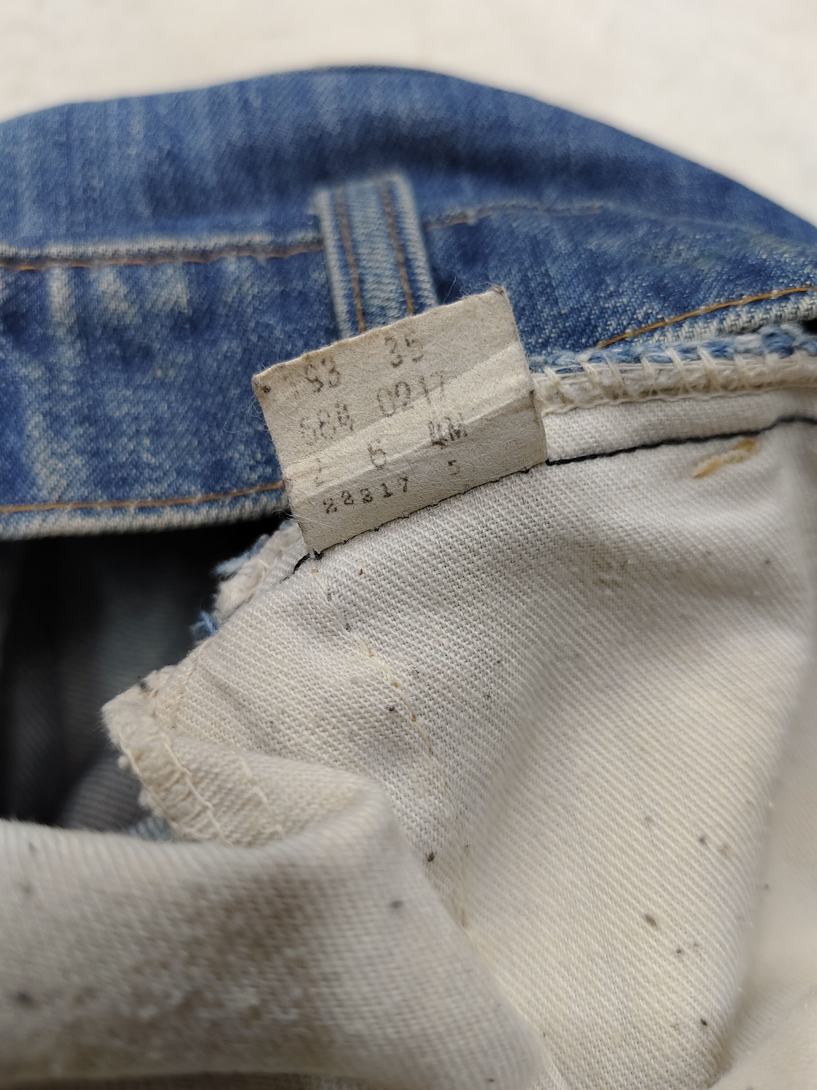 Levi's Vintage Clothing 70s Levis🔥Classic Big Bell Bottom Flare Orange Tab Jeans Size US 30 / EU 46 - 11 Thumbnail