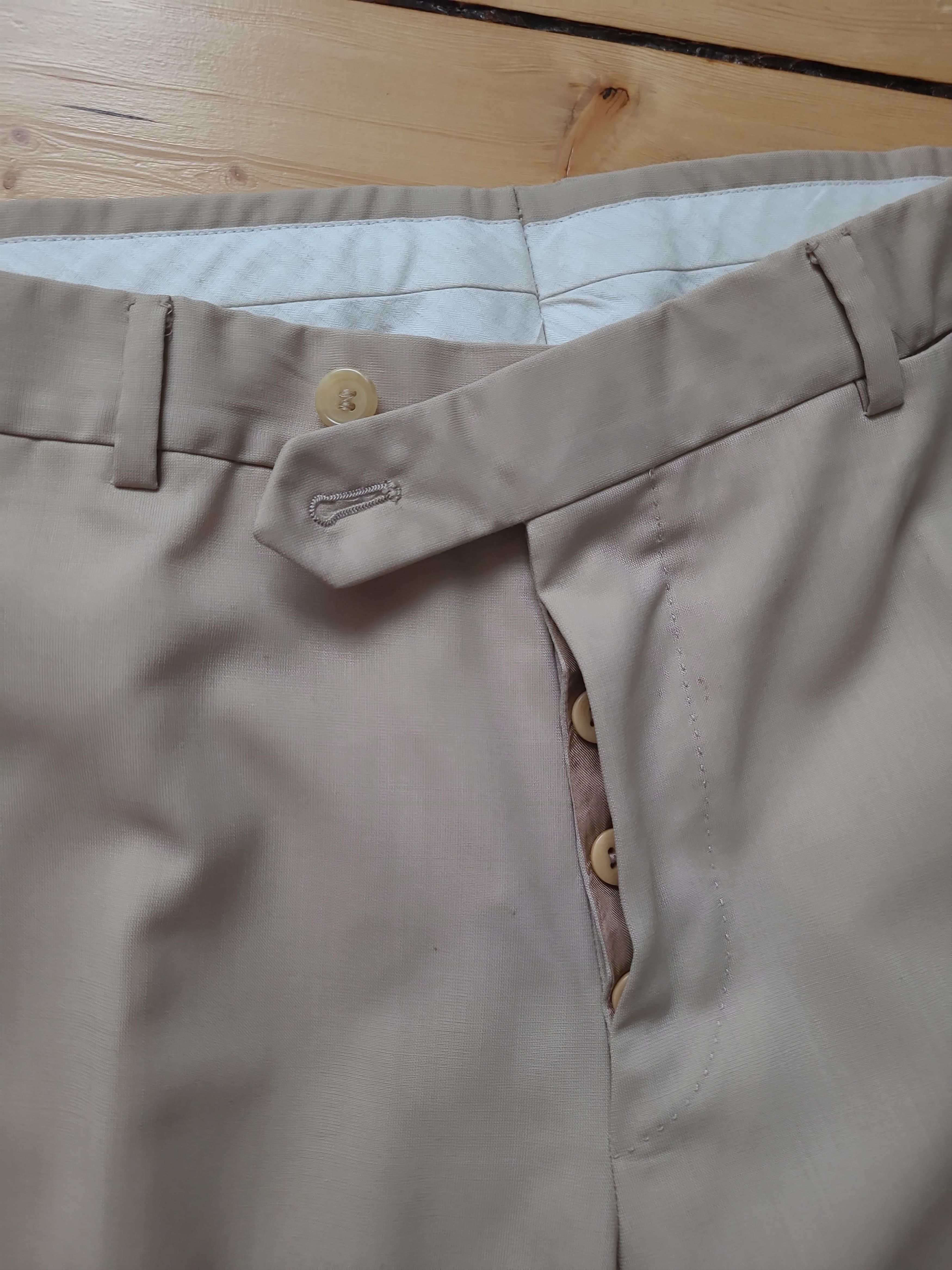 Prada Prada Wool Dress Trousers – Beige – Size 52 (Regular Fit) Size 52R - 5 Thumbnail