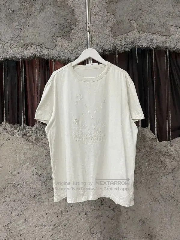 Maison Margiela Maison Margiela White Cotton Short Sleeve T-shirt . Size S / US 4 / IT 40 - 1 Thumbnail