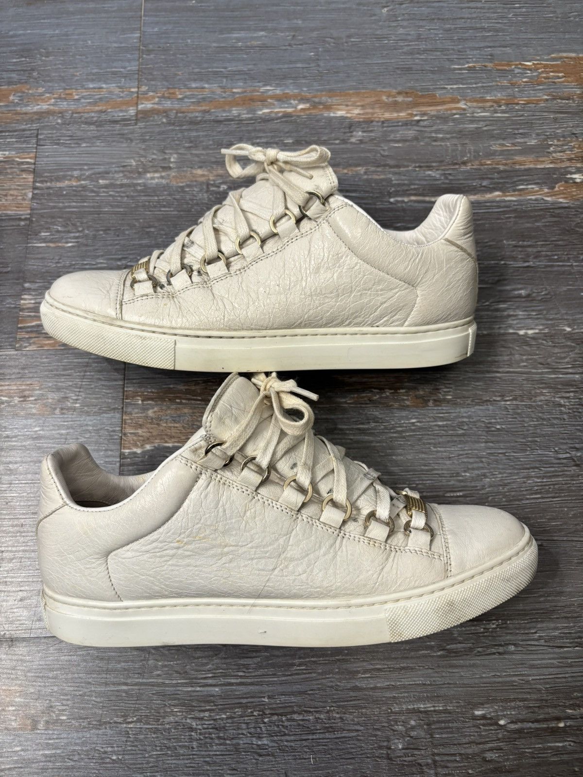 Balenciaga Balenciaga Arena Low White Size 7 Size US 7 / EU 40 - 2 Thumbnail