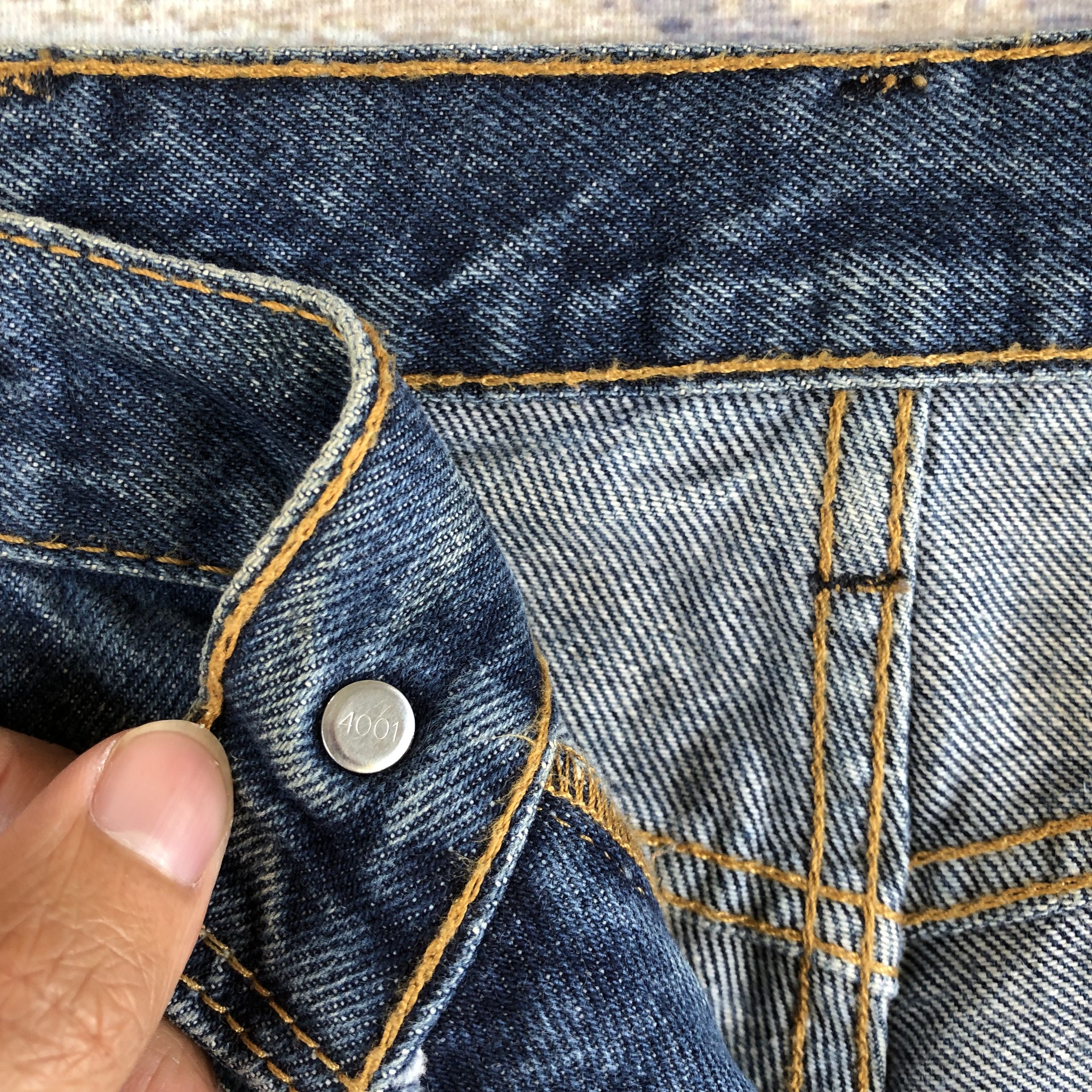 If Six Was Nine Vintage Levis 517 Distressed Jeans Levis Flare Bootcut Denim Size US 32 / EU 48 - 7 Thumbnail