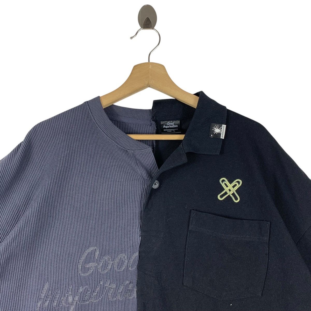Japanese Brand × Maison MIHARA YASUHIRO MIHARAYASUHIRO reconstructed polo and tshirt tee Size US L / EU 52-54 / 3 - 2 Thumbnail