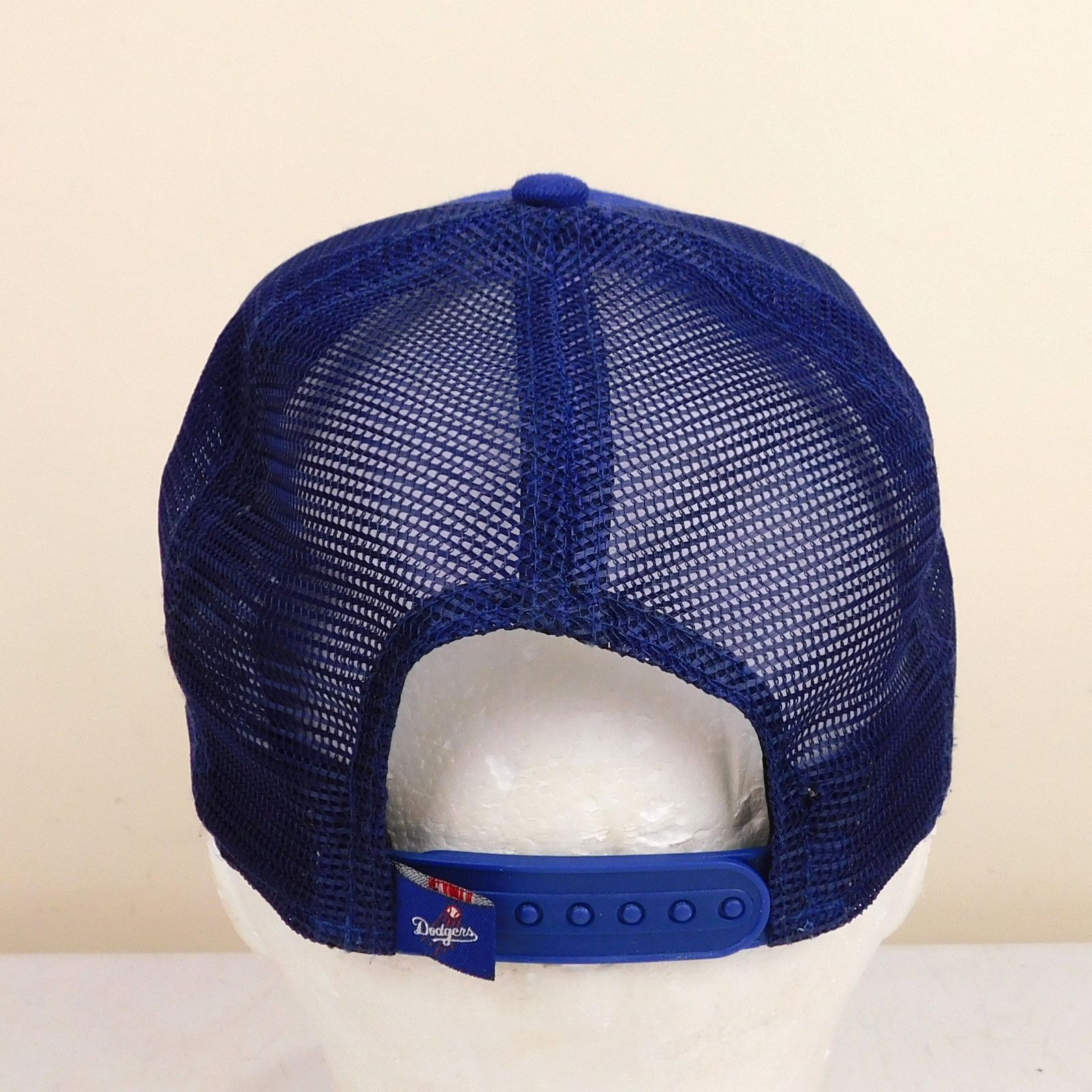 New Era New Era LA Dodgers Trucker Hat Adjustable Logo Patch Blue Size ONE SIZE - 4 Thumbnail