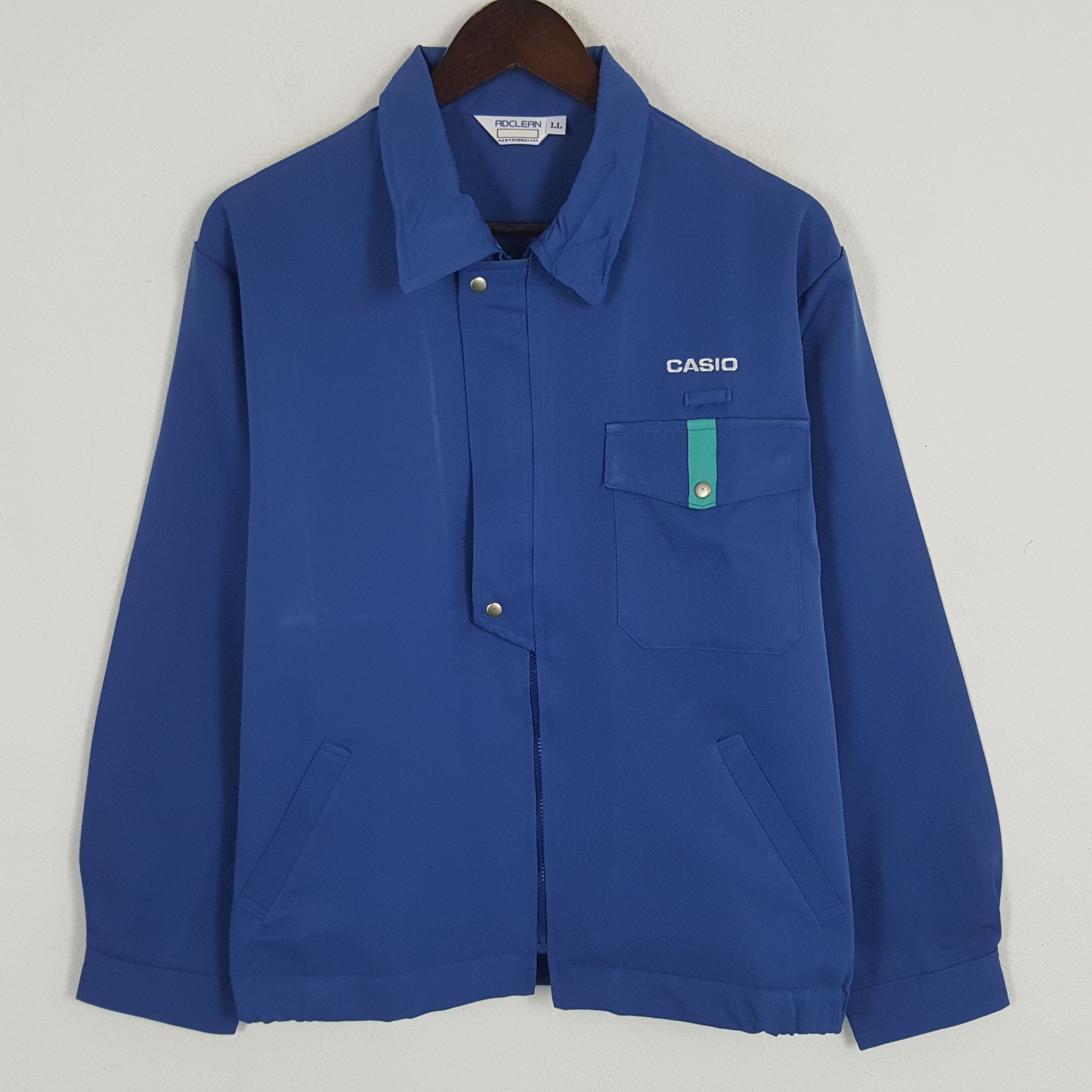 Casio × Vintage Vintage Casio Zipper Worker Jacket Size US M / EU 48-50 / 2 - 1 Thumbnail