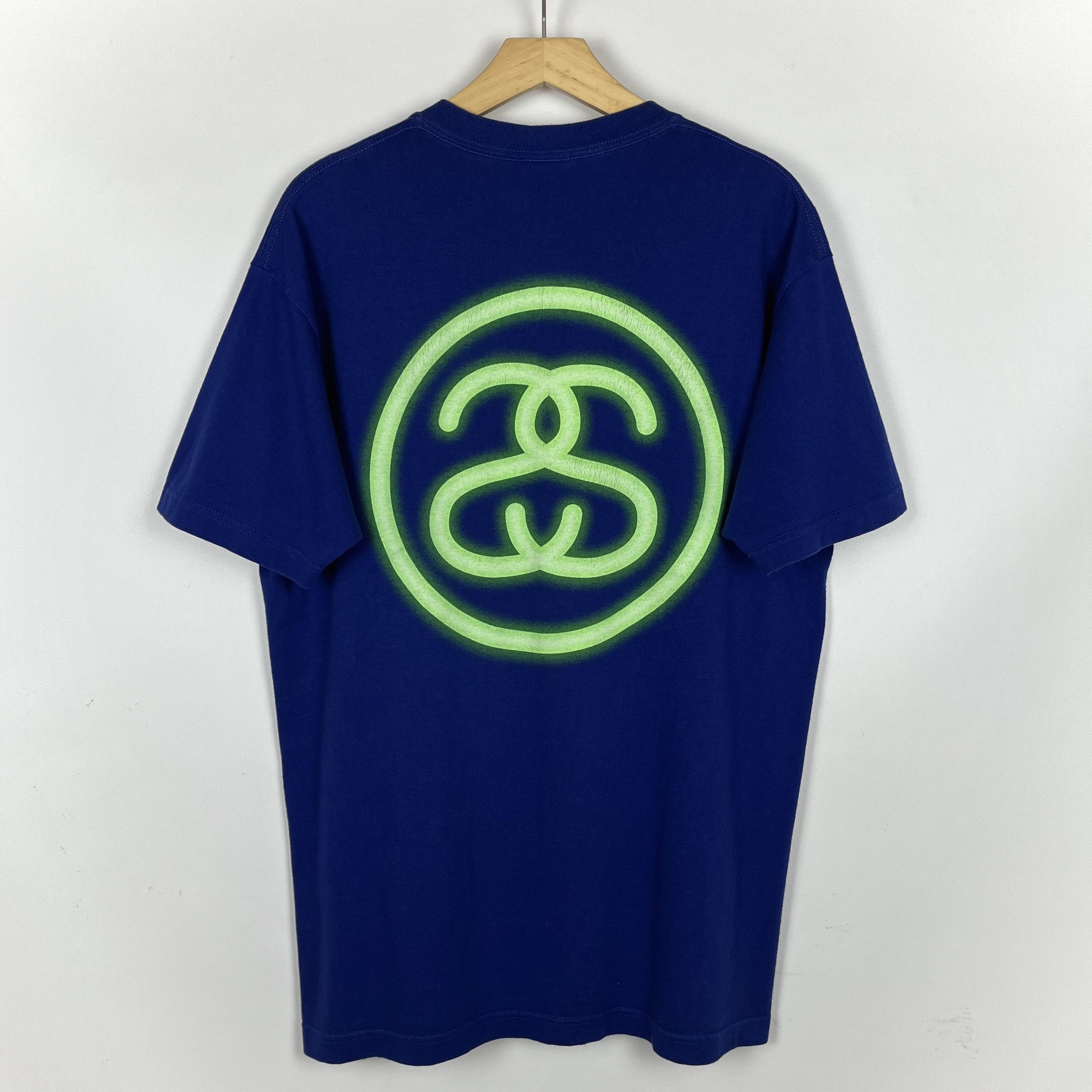 Stussy Vintage Stussy Acid Neon Graffiti Big Logo T Shirt 2000’s Size US L / EU 52-54 / 3 - 14 Thumbnail