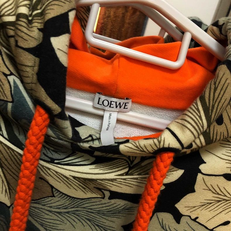 Loewe LOEWE Printed hooded hoodie Size M / US 6-8 / IT 42-44 - 2 Thumbnail