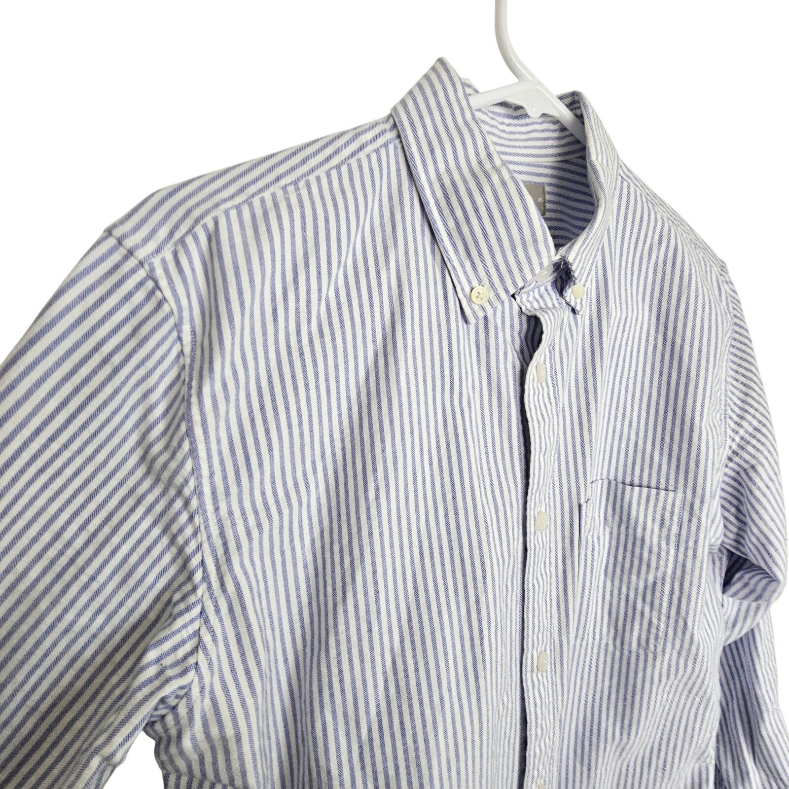 Everlane Everlane Shirt Blue Striped Button Down Long Sleeve Shirt XS Size US XS / EU 42 / 0 - 5 Thumbnail