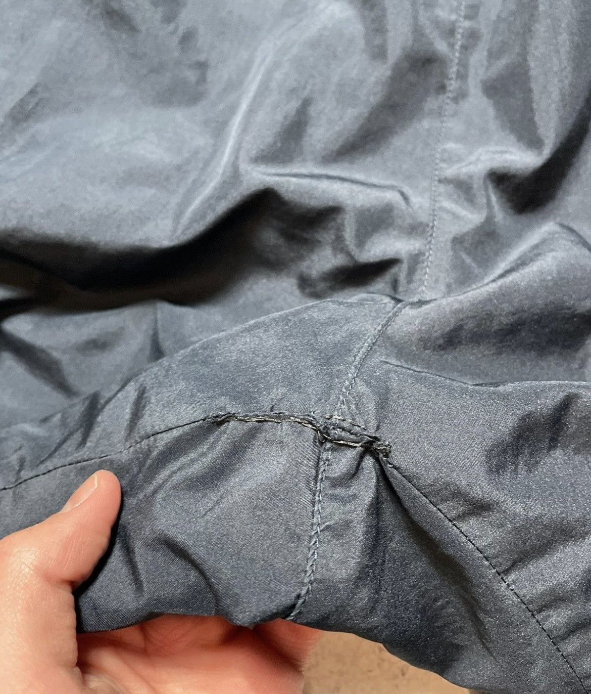 Nike × Vintage Vintage Black Nike Small Logo Drill Track Pants Size US 34 / EU 50 - 5 Thumbnail