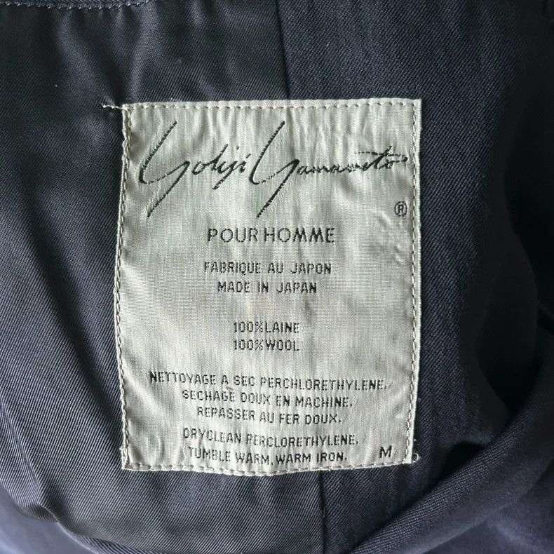 Yohji Yamamoto Yohji Yamamoto size m 87aw first year multi-pocket suit 250 Size 38R - 6 Thumbnail