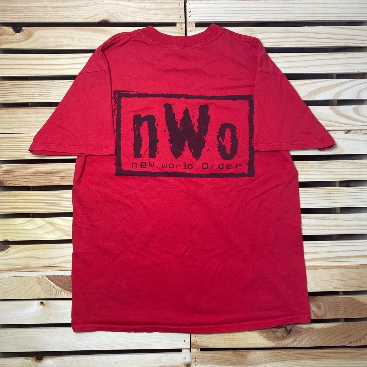WWE Vintage WWE x New World Order Red Wresting Tee Size Large Size US L / EU 52-54 / 3 - 2 Thumbnail
