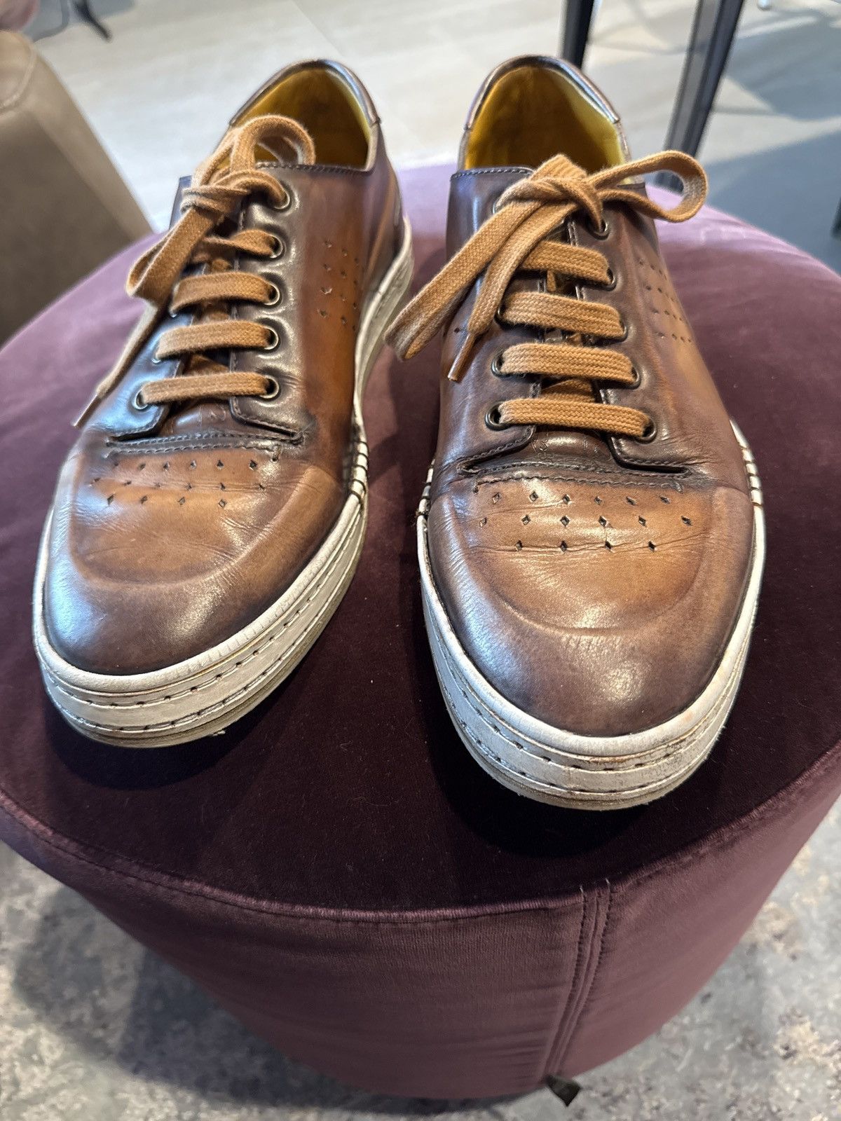 Berluti Beautiful authentic Berluti tennis shoes Size US 10.5 / EU 43-44 - 6 Thumbnail