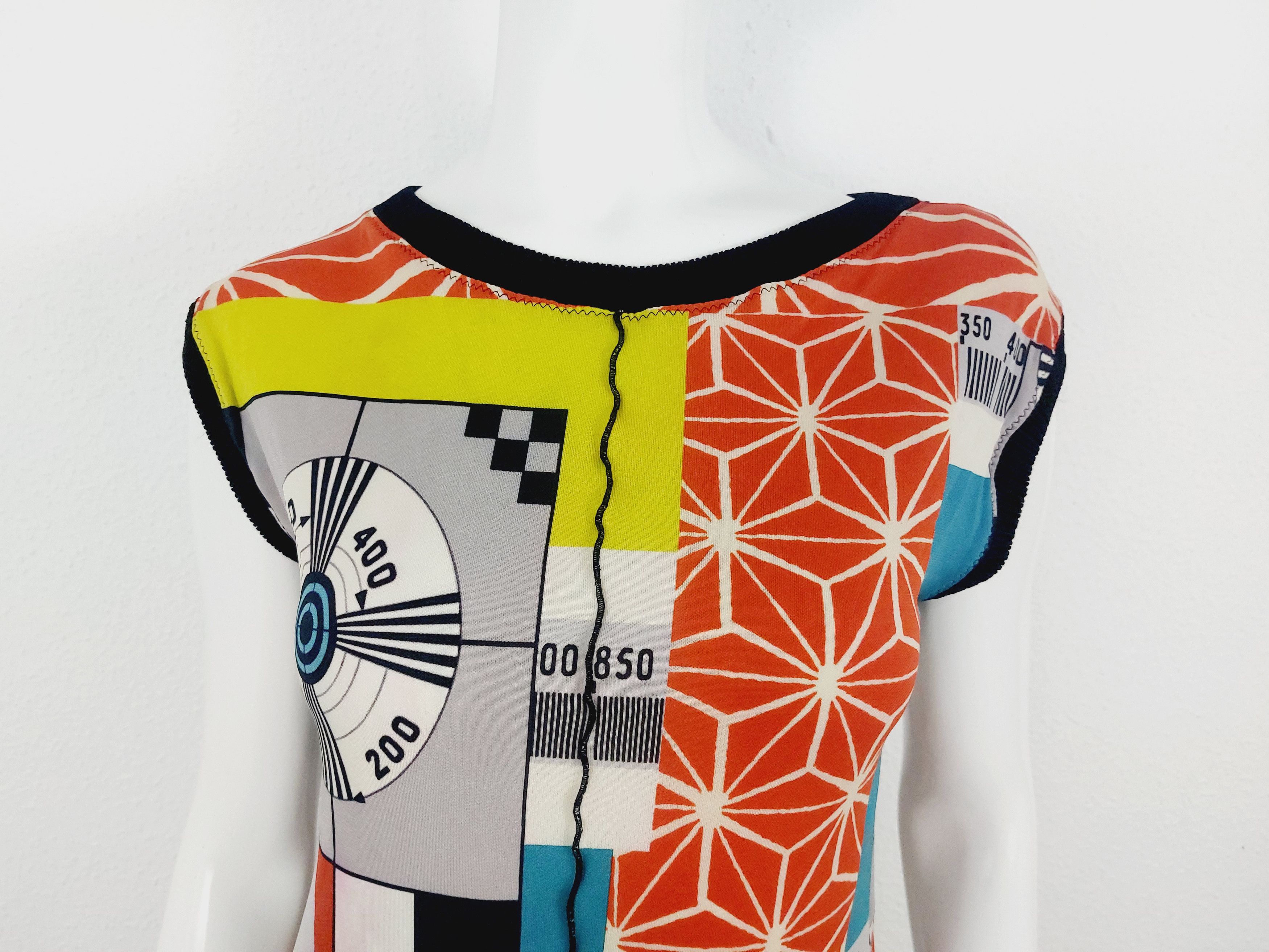 Jean Paul Gaultier Jean Paul Gaultier Scale Numeric Numbers Math Midi Dress Size M / US 6-8 / IT 42-44 - 6 Thumbnail