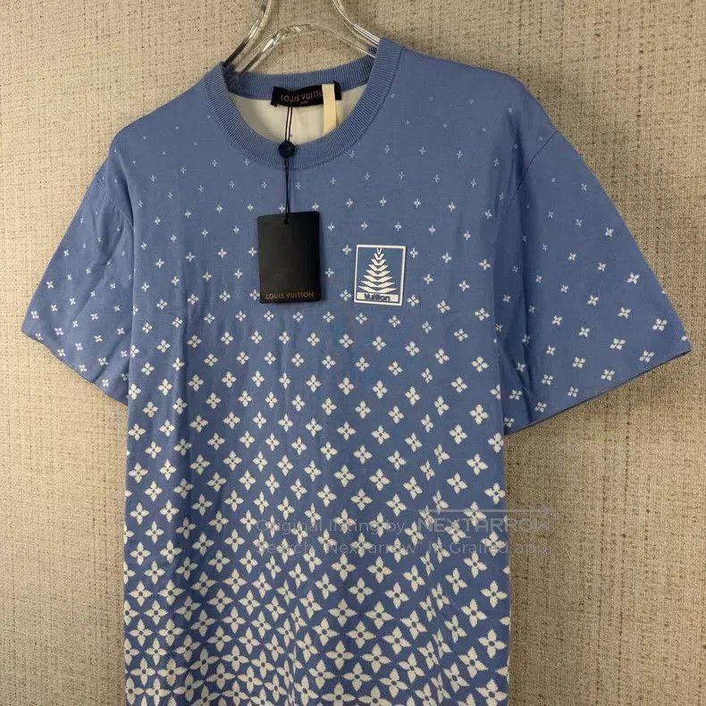 Louis Vuitton Louis Vuitton FW24 Ombré Intarsia Crew Neck Knit Short Sle Size US M / EU 48-50 / 2 - 2 Thumbnail