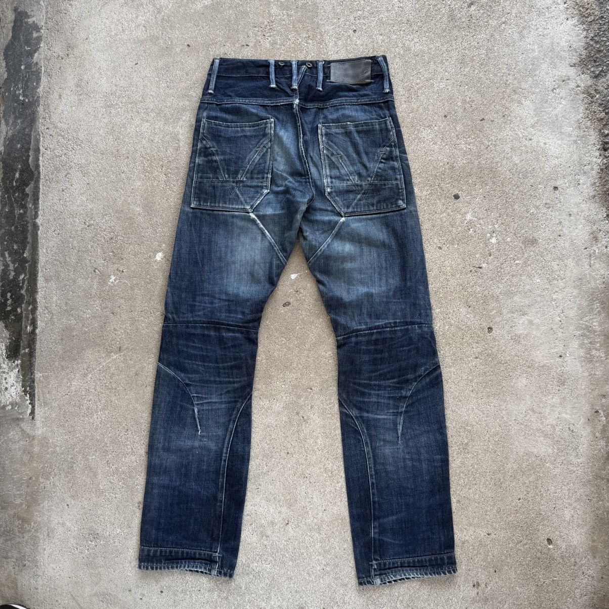G-Star VINTAGE G STAR RAW DOUBLE KNEE JEAN DENIM PANTS Size US 30 / EU 46 - 2 Thumbnail