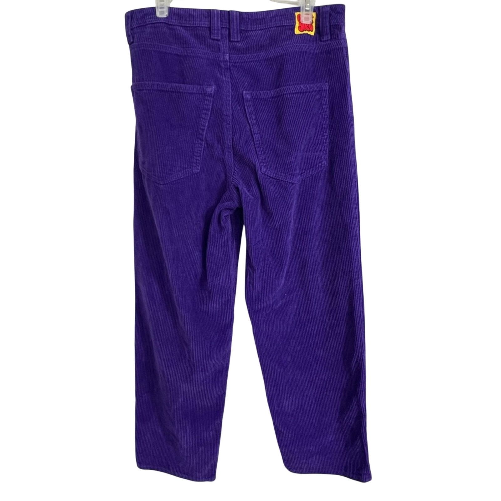 Empyre Empyre Y2K Vintage Purple Corduroy Skater Baggy Pants 30X28 Size US 30 / EU 46 - 2 Thumbnail