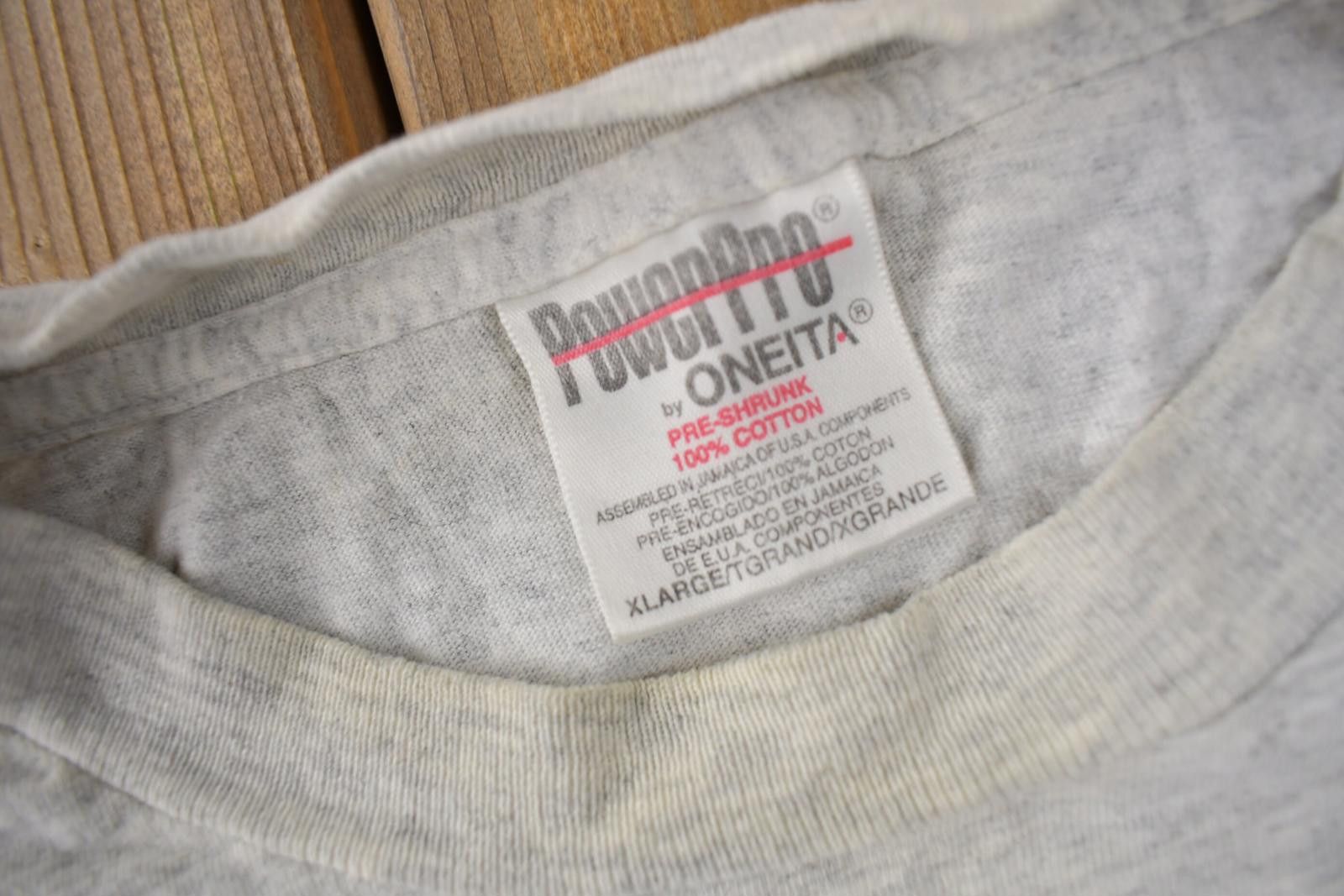 Vintage 1990s Rush Limbaugh Collegiate Graphic T-Shirt XL